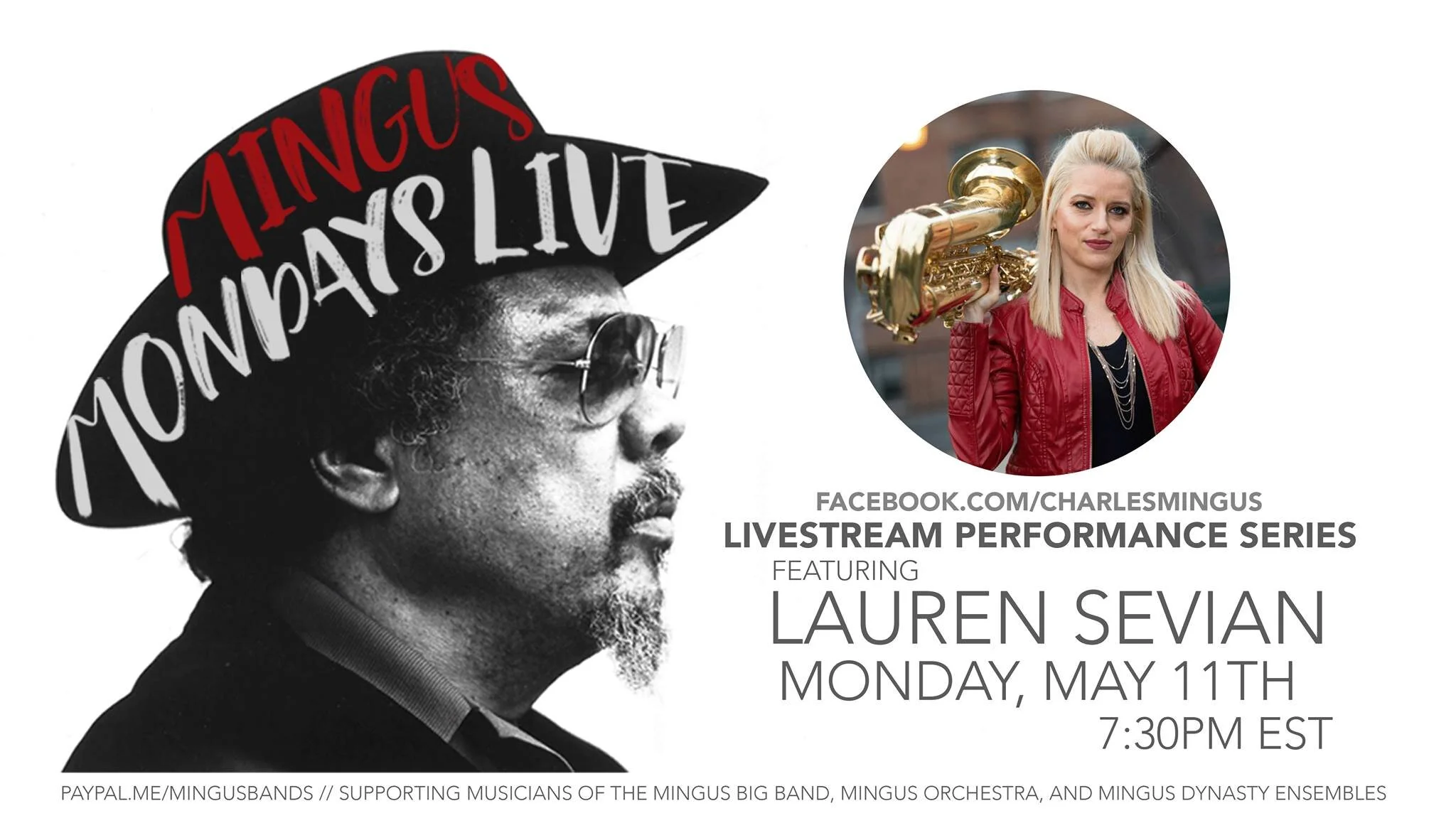 Mingus Mondays Live! Featuring Lauren Sevian