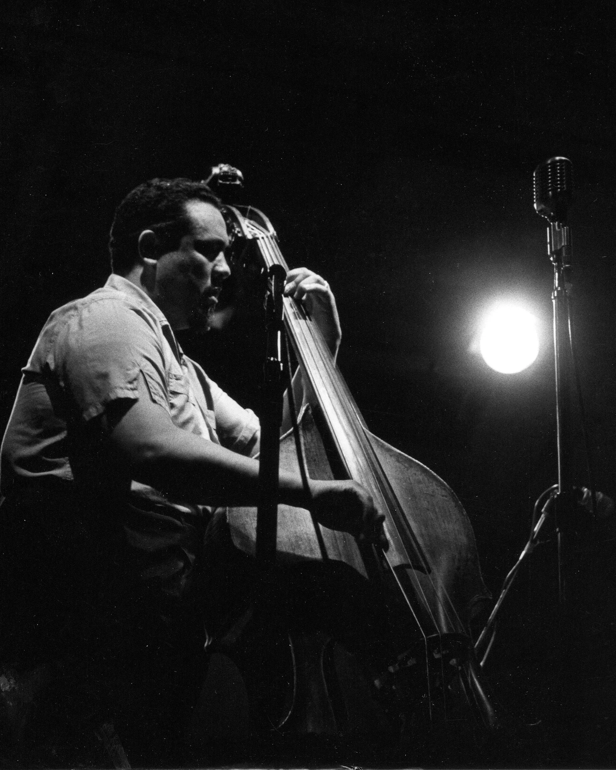 Charles Mingus at Newport Jazz Festival in 1962