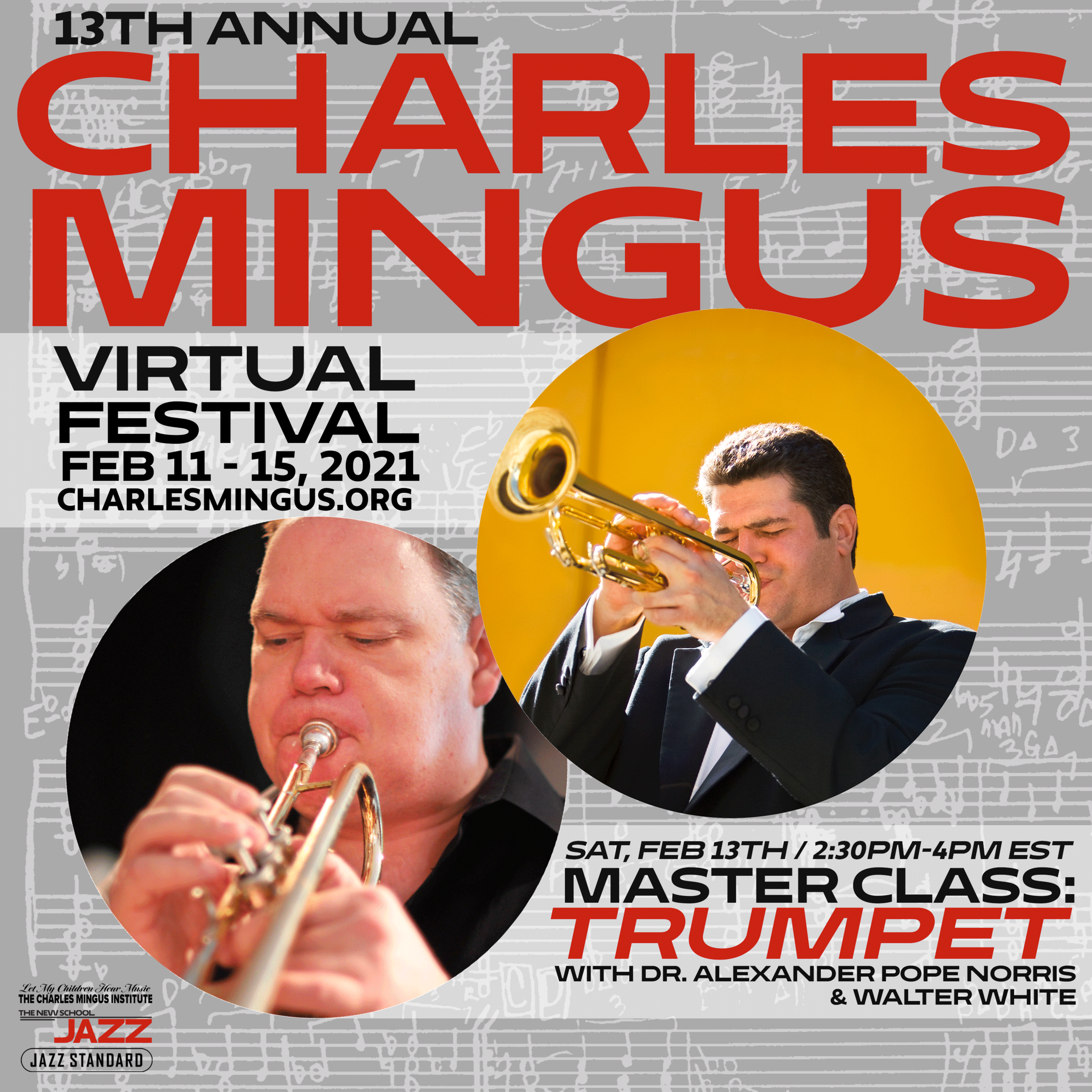 Mingus Fest 2021 / MASTER CLASS: Trumpets