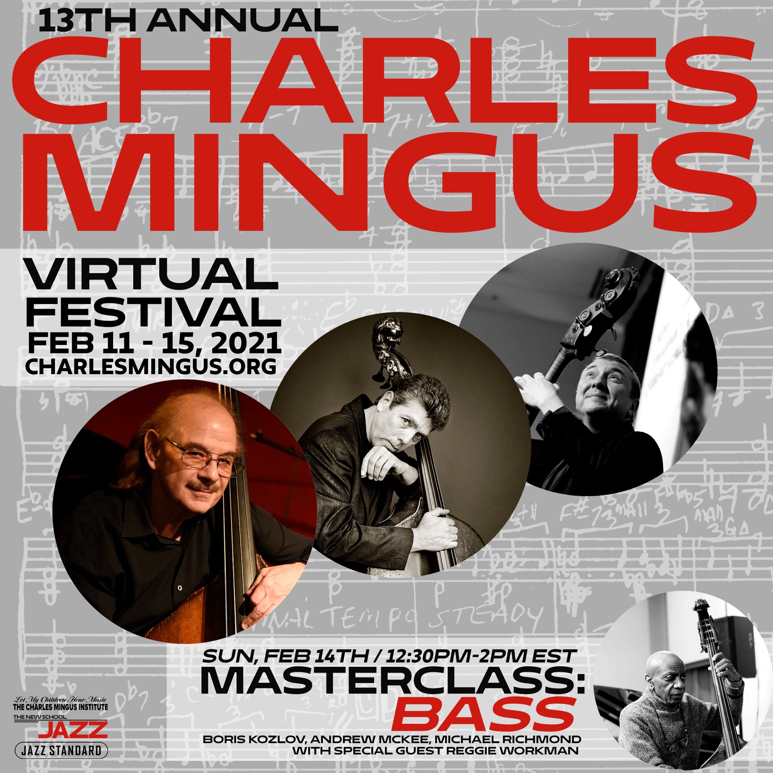 Mingus Fest 2021 / MASTER CLASS: Bassists of Mingus Big Band