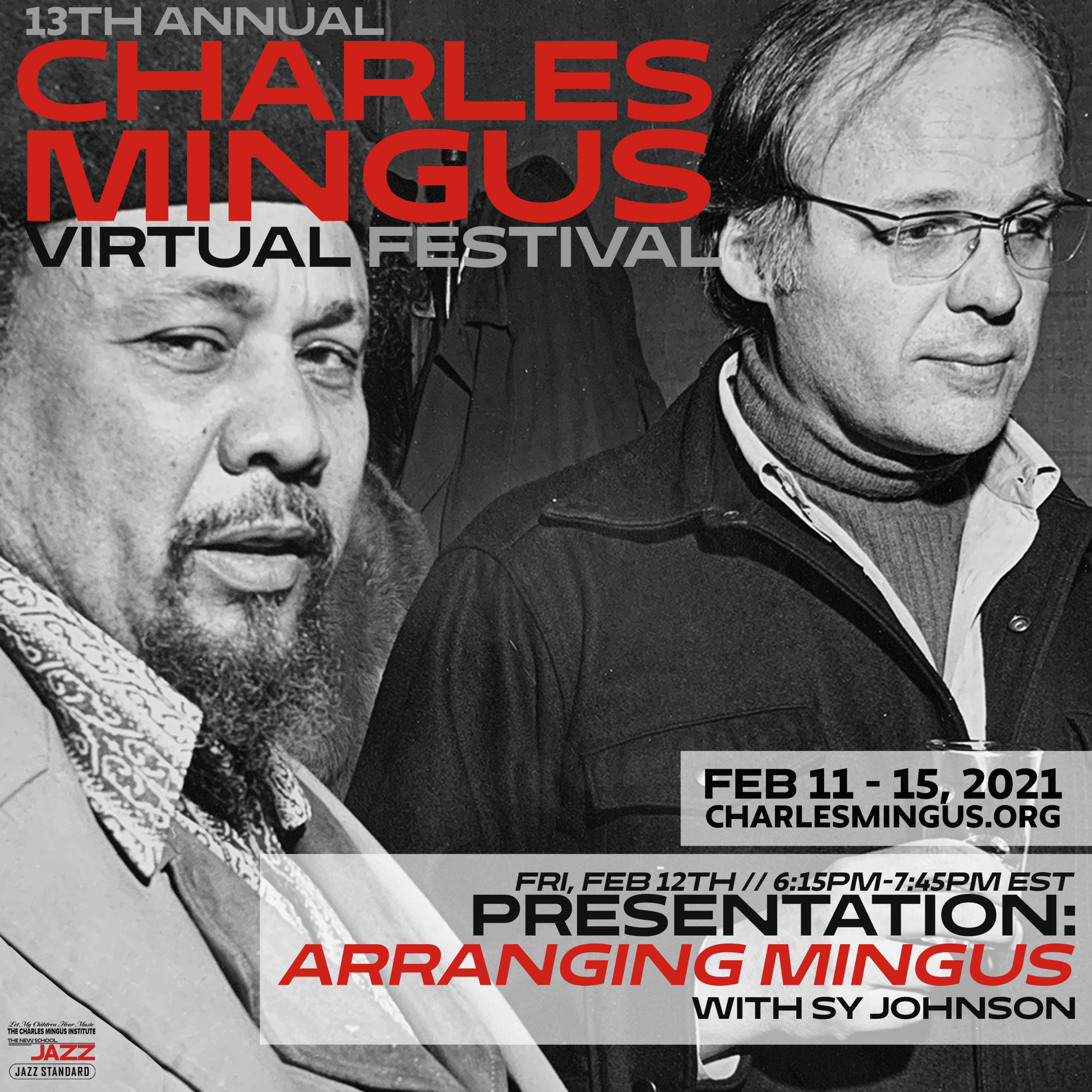 Mingus Fest 2021 / PRESENTATION: Arranging Mingus 