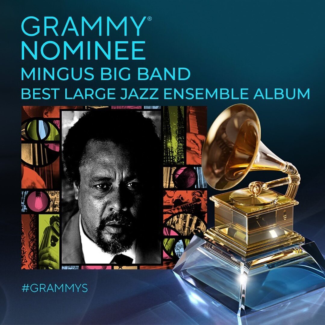 Congratulations to our fellow #GRAMMYs nominees and thank you @recordingacademy for this honor! Mingus Big Band is thrilled to be included as part of Music&rsquo;s Biggest Night on @cbstv and can&rsquo;t wait to celebrate alongside you on Feb. 4.