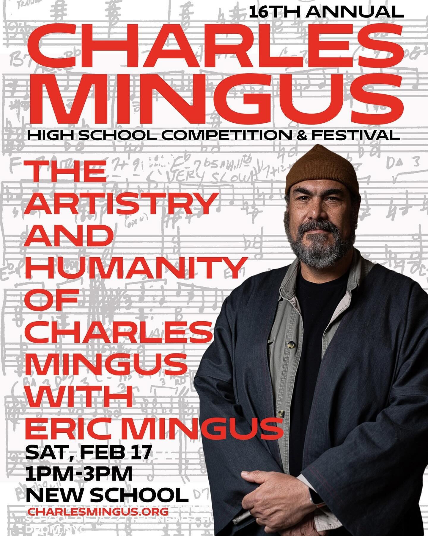 The Artistry and Humanity of Charles Mingus with Eric Mingus

The Music of CHARLES MINGUS is like nothing else that came before it, but it was influenced by the rich variety of music and art in his young life in Watts. This class provides a holistic 