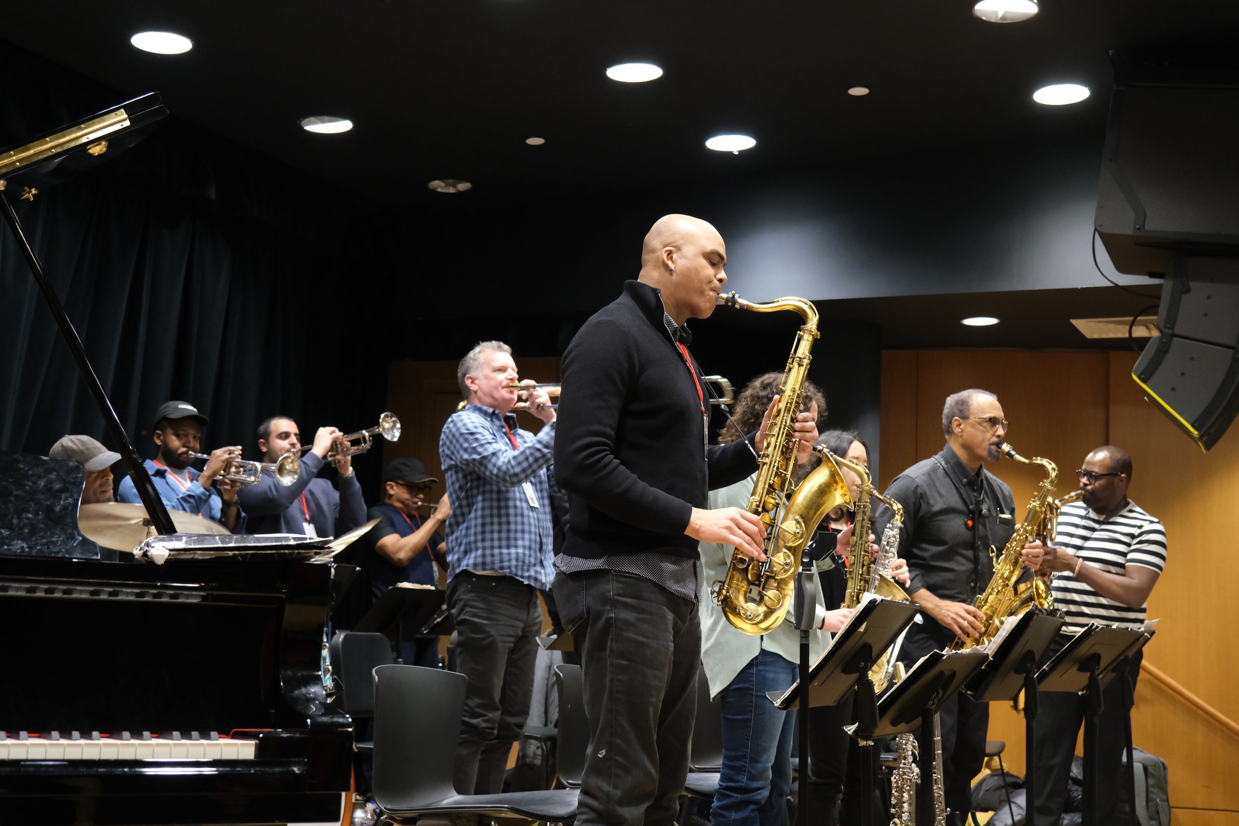 Mingus Fest! Mingus Big Band OPEN REHEARSAL 12pm-4pm at New School PLUS LIVESTREAM