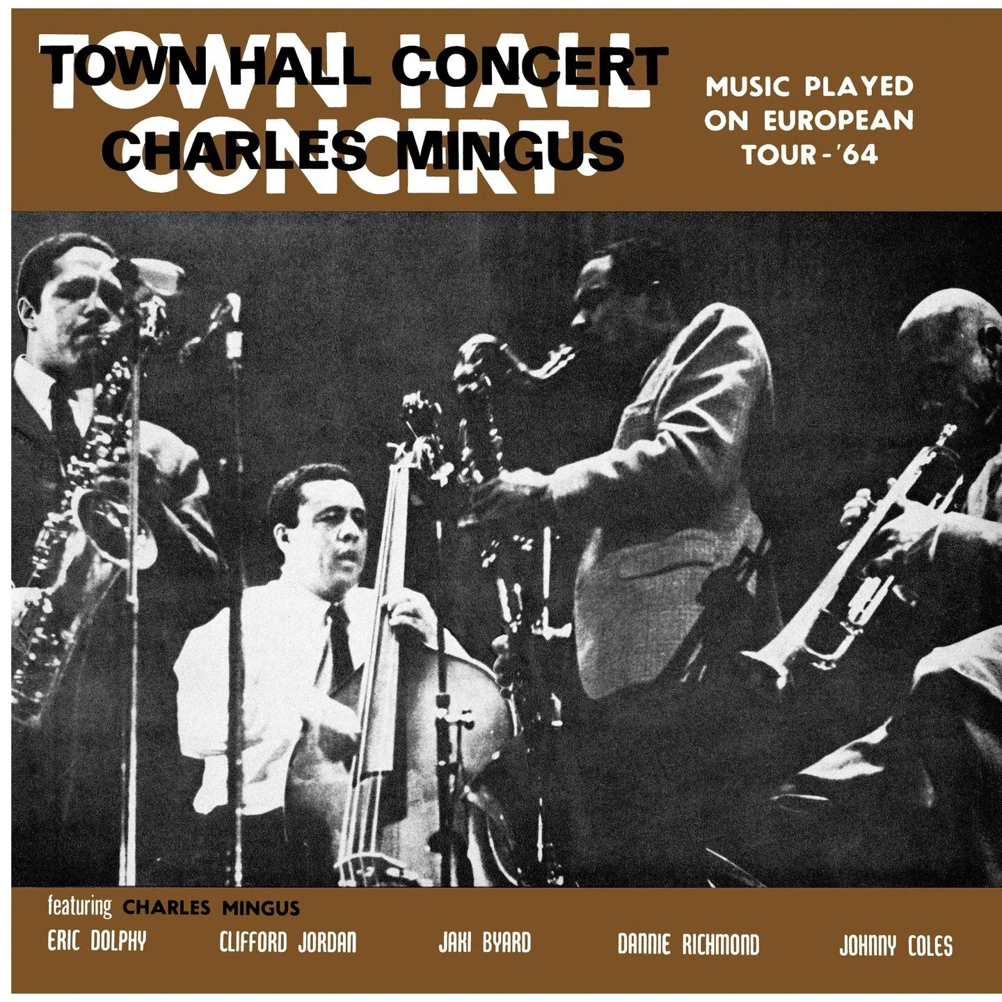 Out of print for 40 years, "Town Hall Concert 1964, Vol. 1" is finally available on vinyl again from Jazz Workshop / Candid Records as a Record Story Day Indie Exclusive. Special clear smoke color available only at your local store this Sat