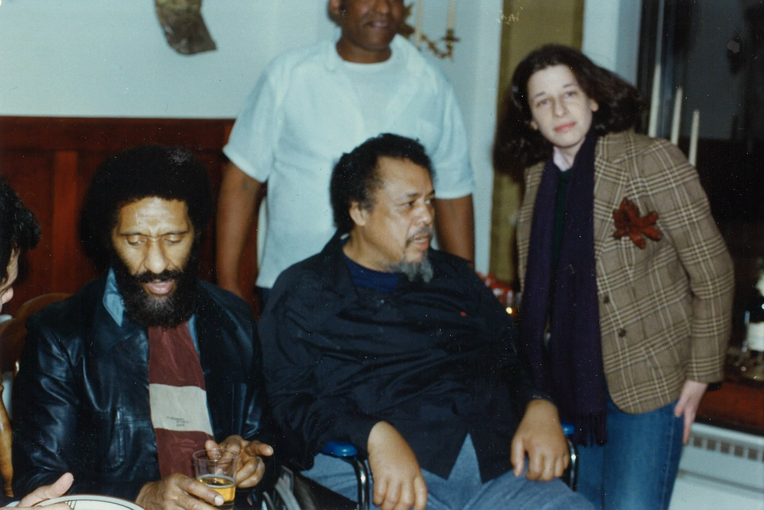 Sonny Rollins Fran Lebowitz Charles Mingus (Mingus Archives).JPG