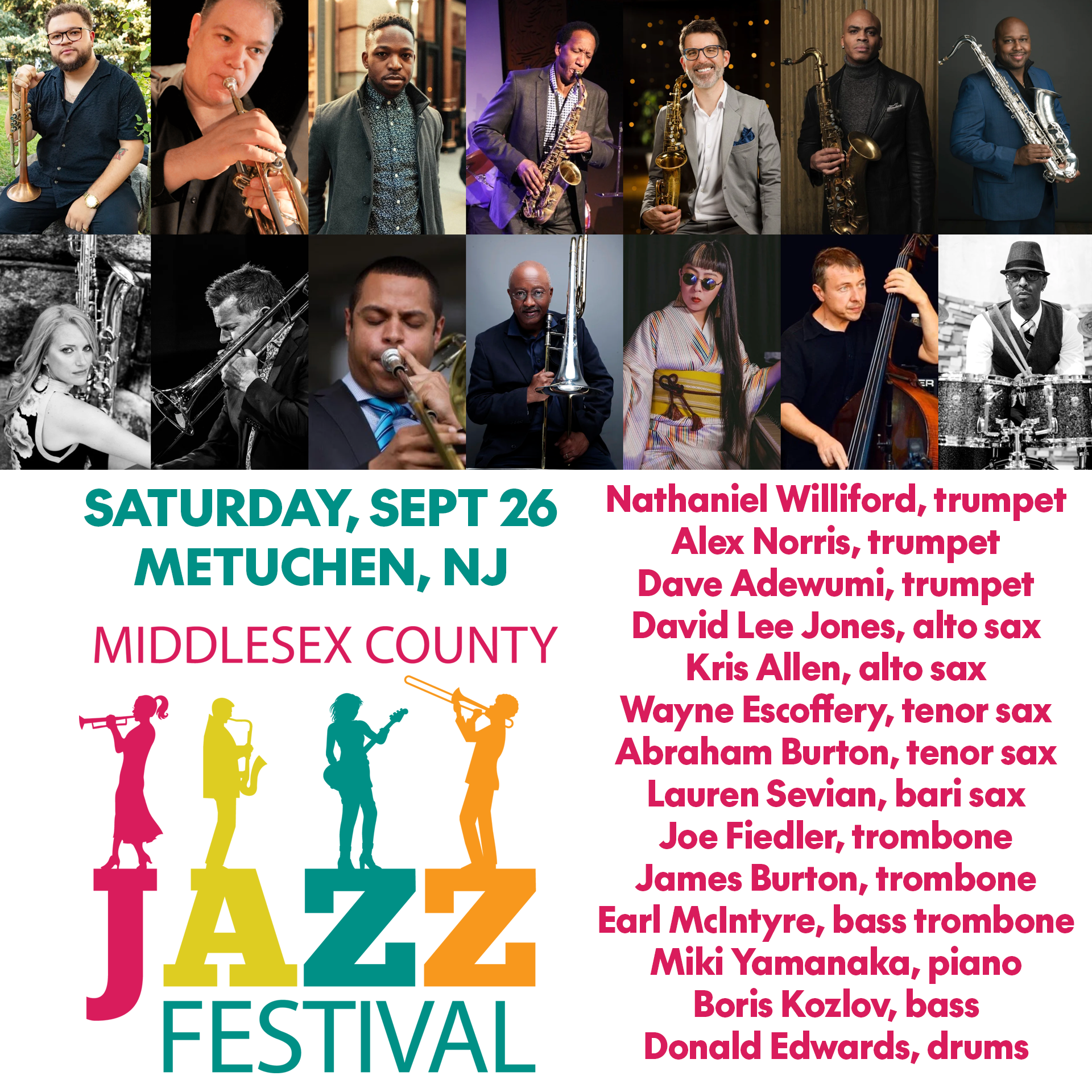 Middlesex Jazz Festival-Mingus Big Band  FREE!