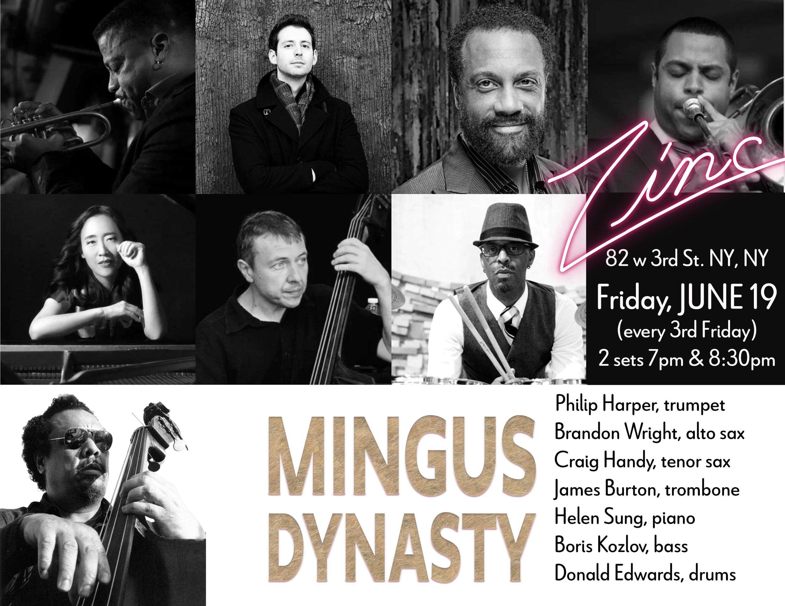 Mingus Dynasty at Zinc FRI, June 19, 2026