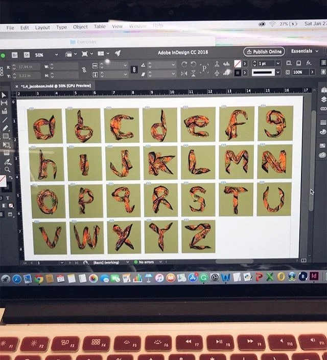 VCD1 - Create your own alphabet 2018