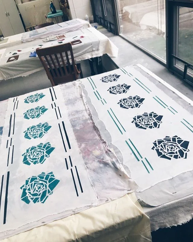 Fabric Printing - Rice Paste 2018