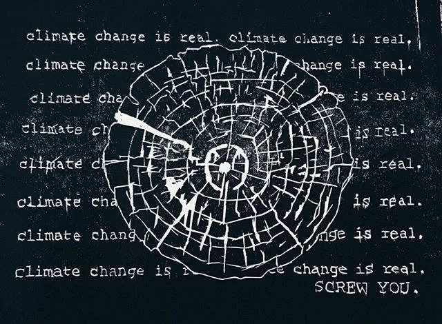 Relief Printmaking - Large Scale Wood Craving Print 2018