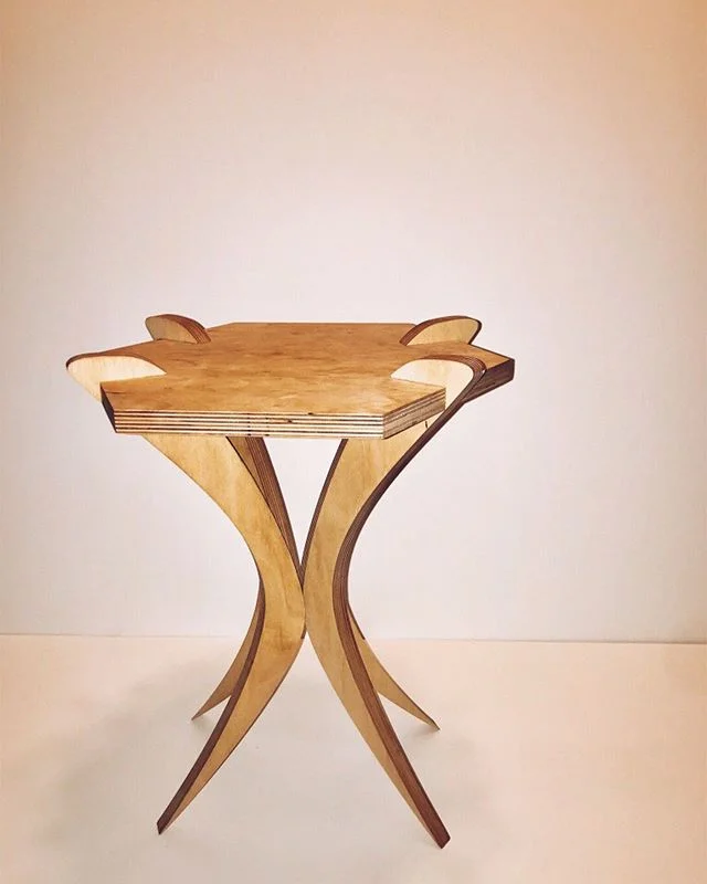 Furniture Design - Side Table CNC Router 2017