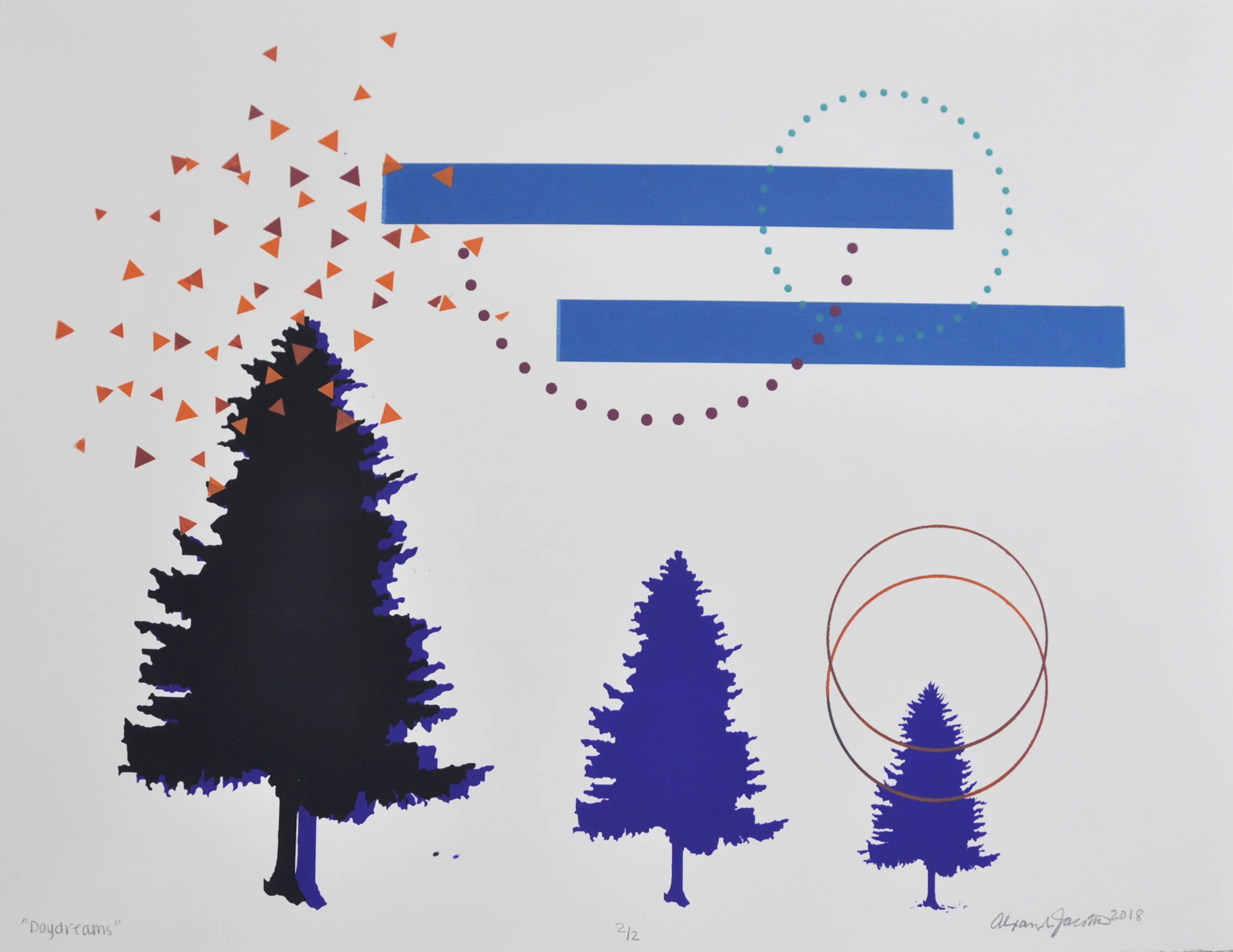 Day Dreams - Unplanned Print 2018