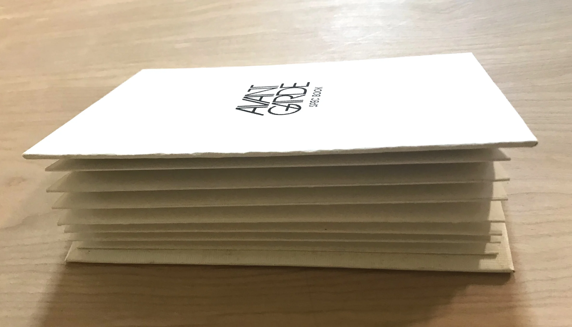 Avant Garde Flag Book - Spec Book Accordion Binding 2019