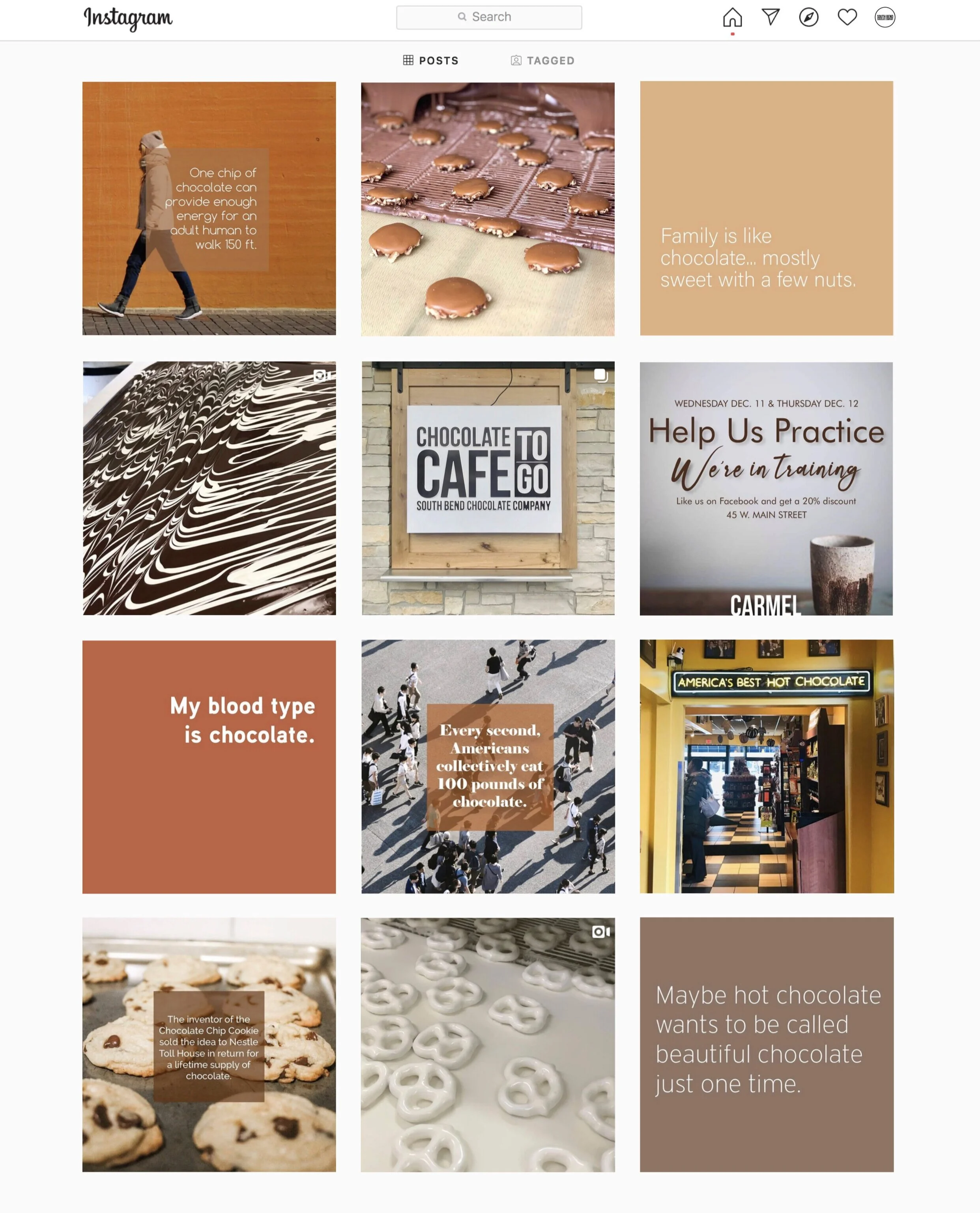 Instagram Grid Sample