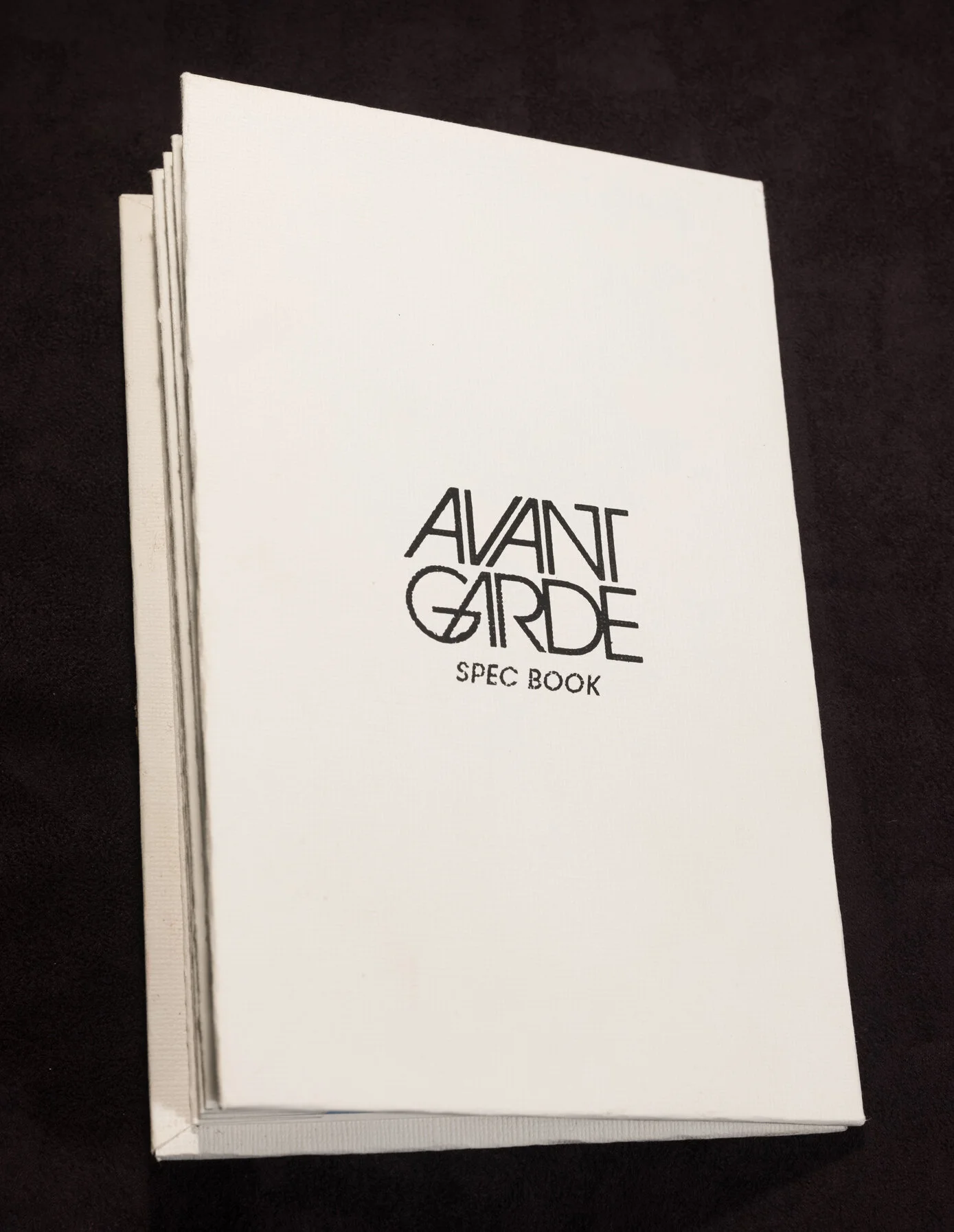 Avant Garde Flag Book - Spec Book Cover Accordion Binding 2019