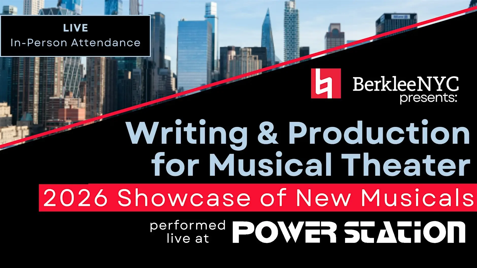 Berklee NYC Grad Writer's Showcase