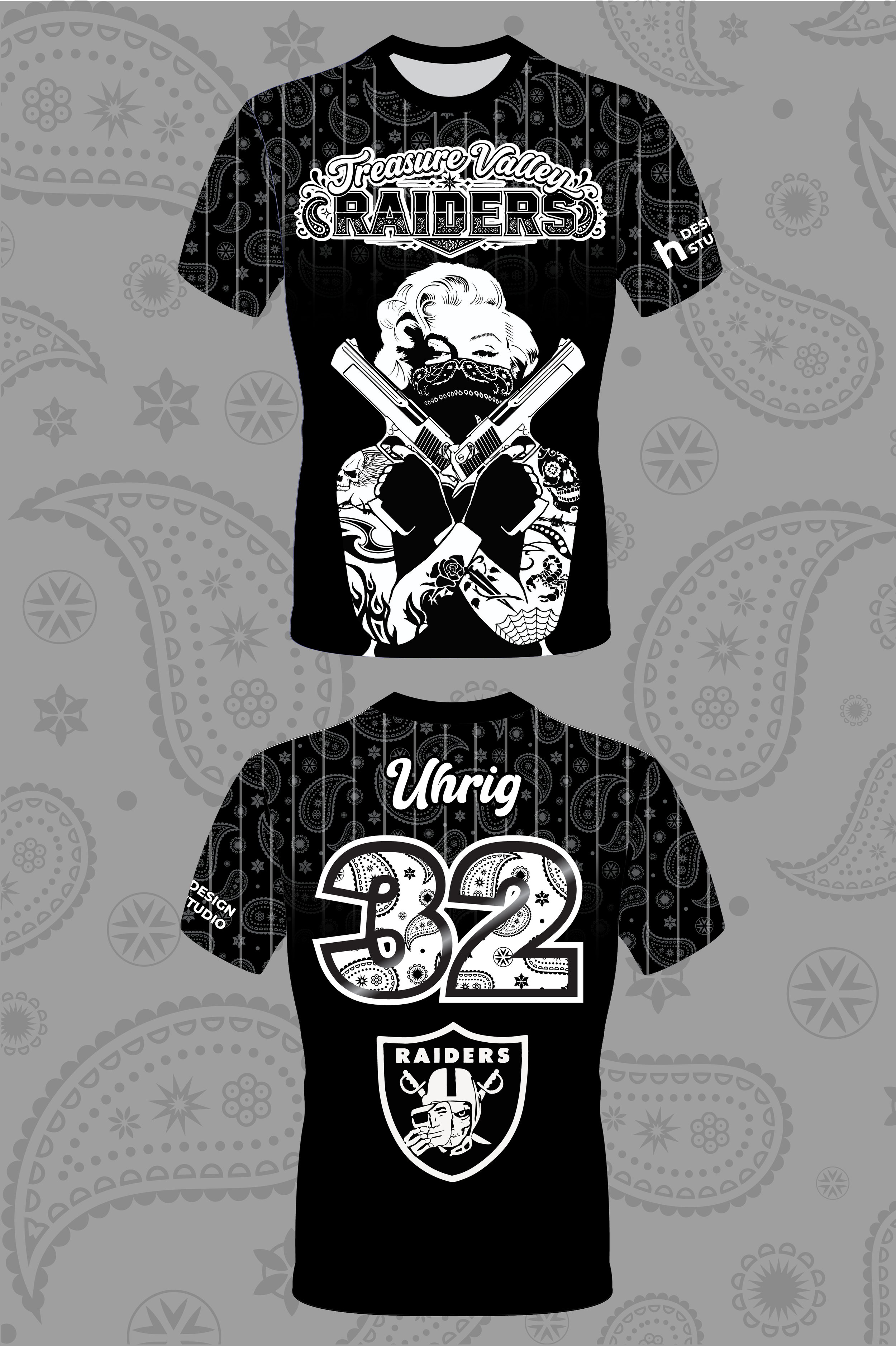 Treasure Valley Raiders Crewneck Jersey