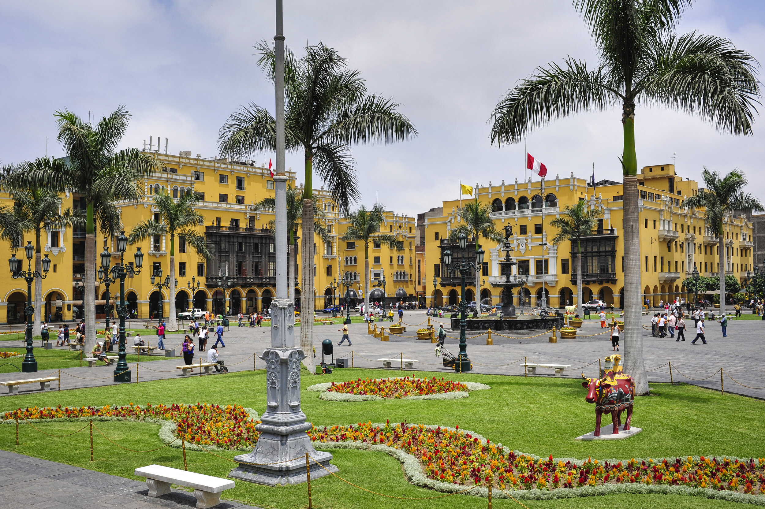 2) City tour of colonial Lima