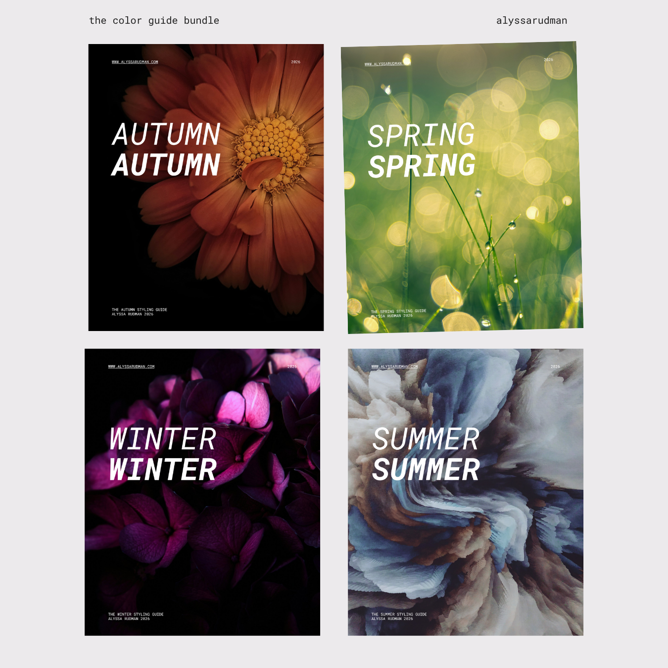 The Color Guide Bundle (All Four Seasons)