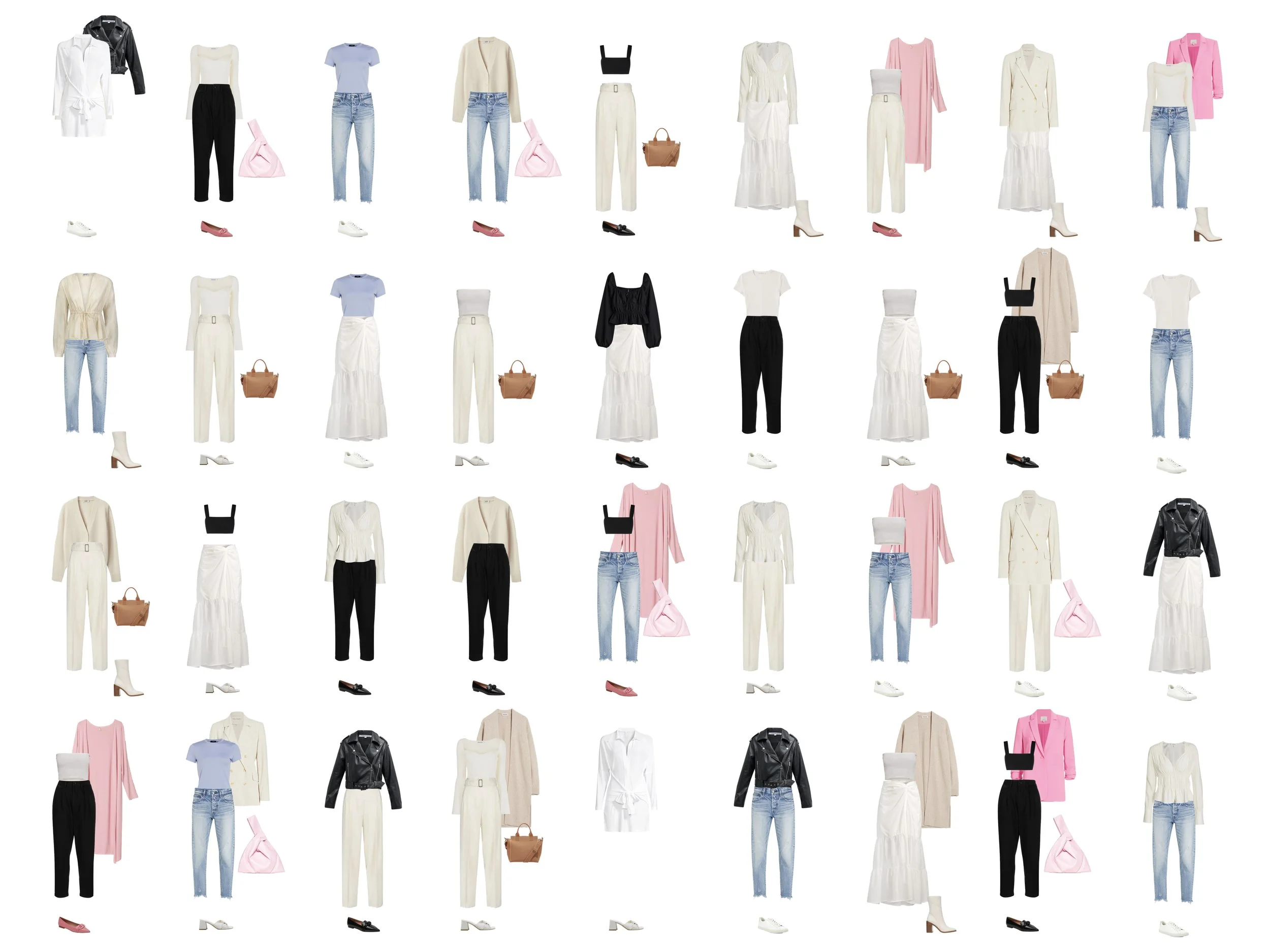 Affordable Spring Capsule Wardrobe for the Theatrical Romantic Kibbe