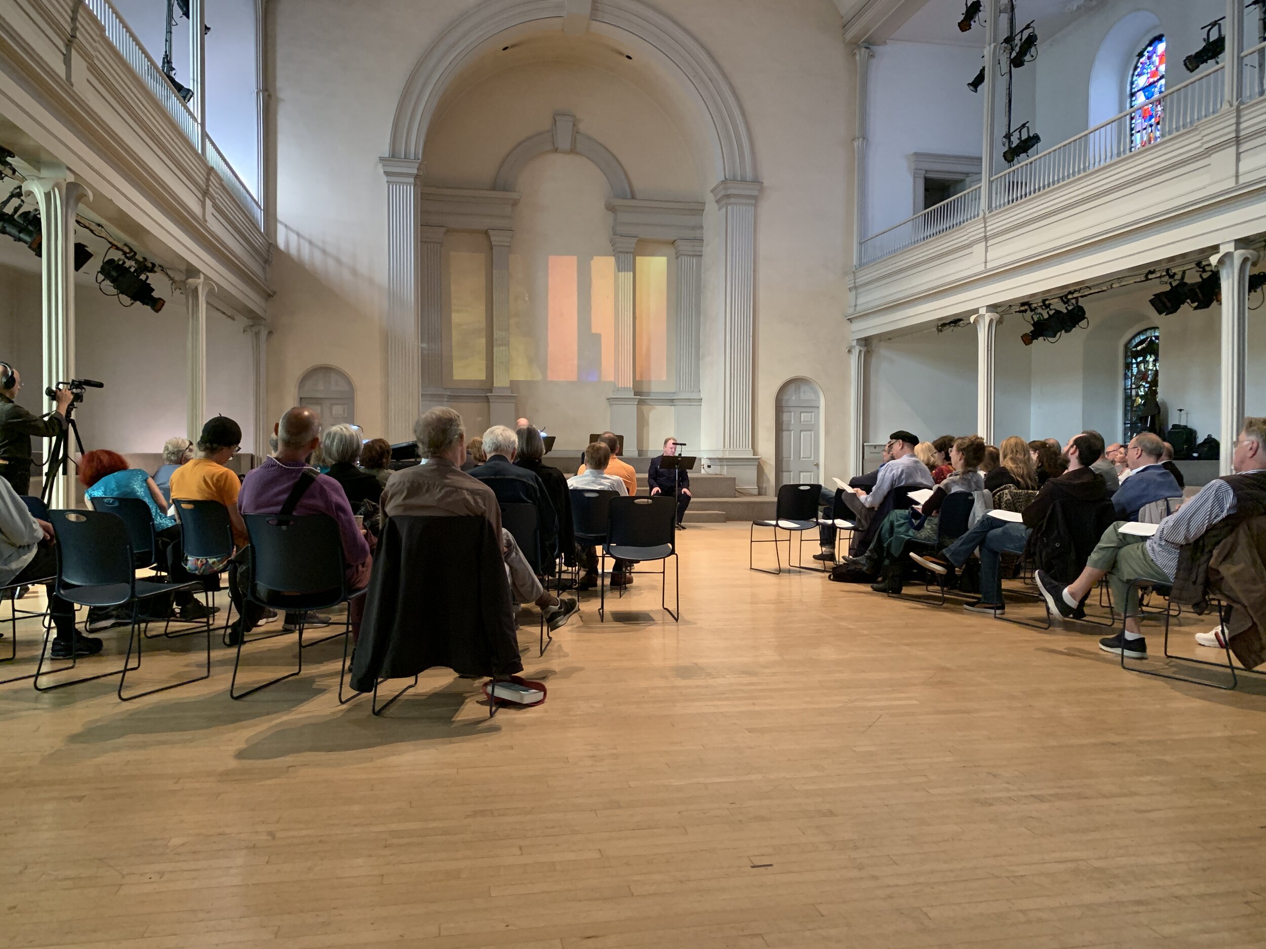 Reading of Tools at Saint Mark-Church- in-the -Bowery