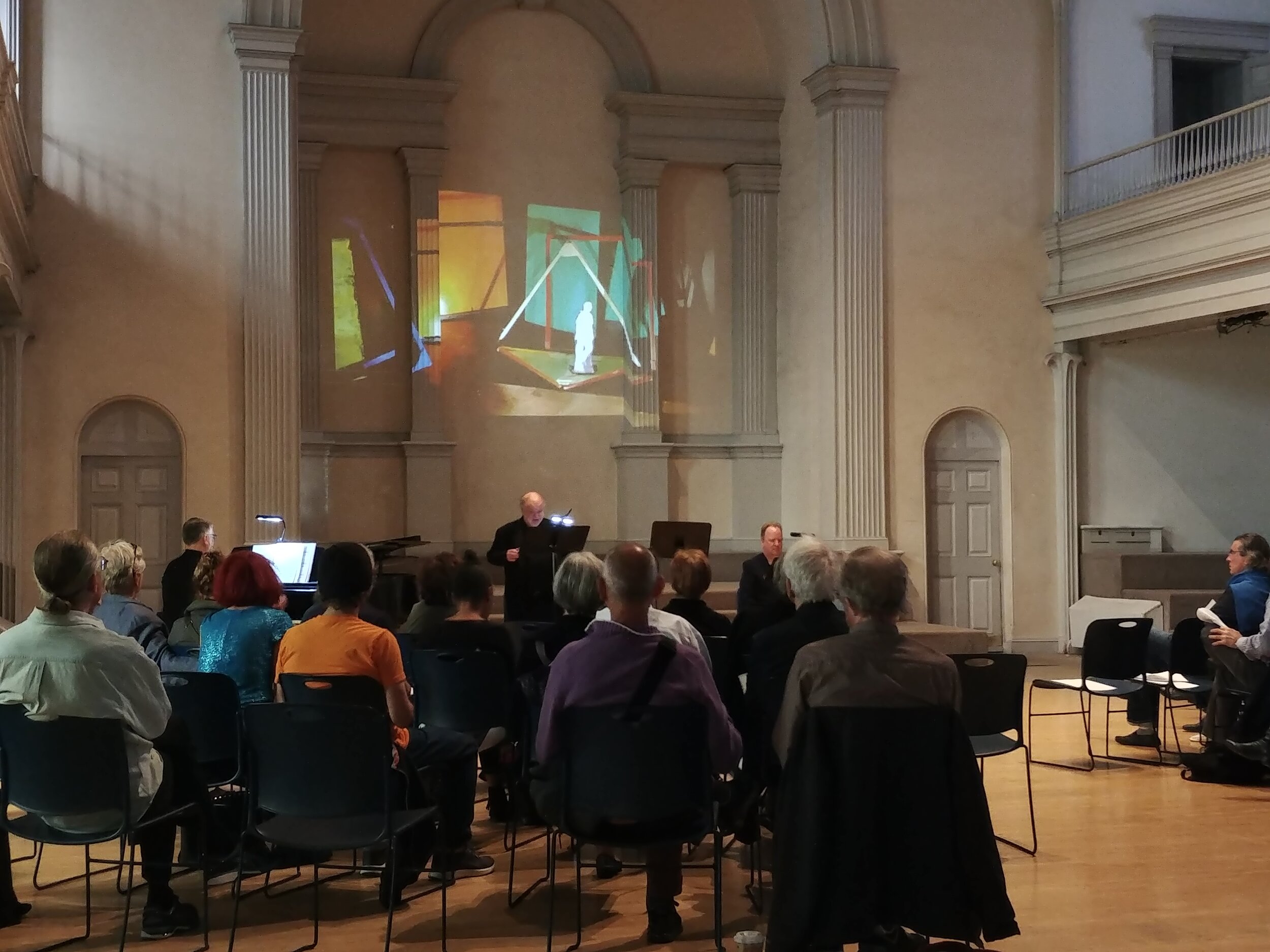 Reading of Tools at Saint Mark-Church- in-the -Bowery