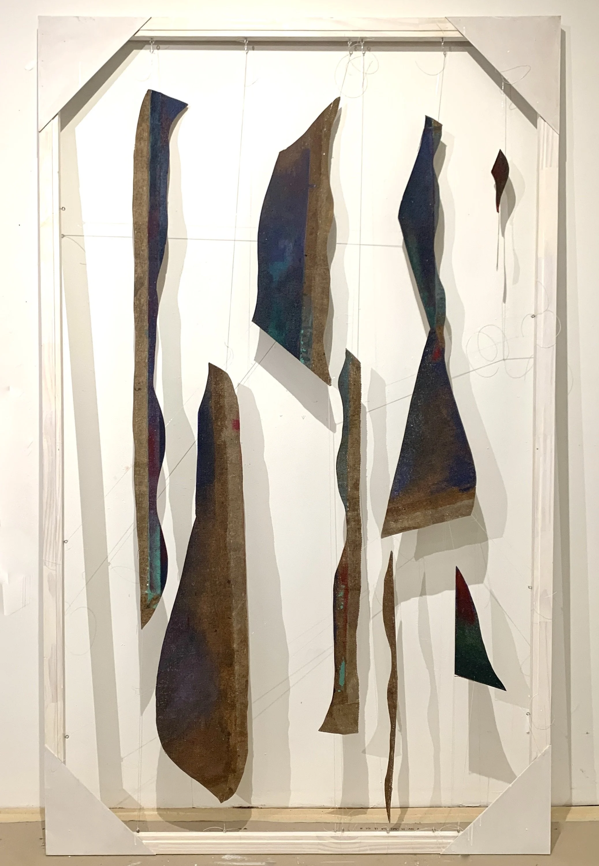 Archaeology of a painting