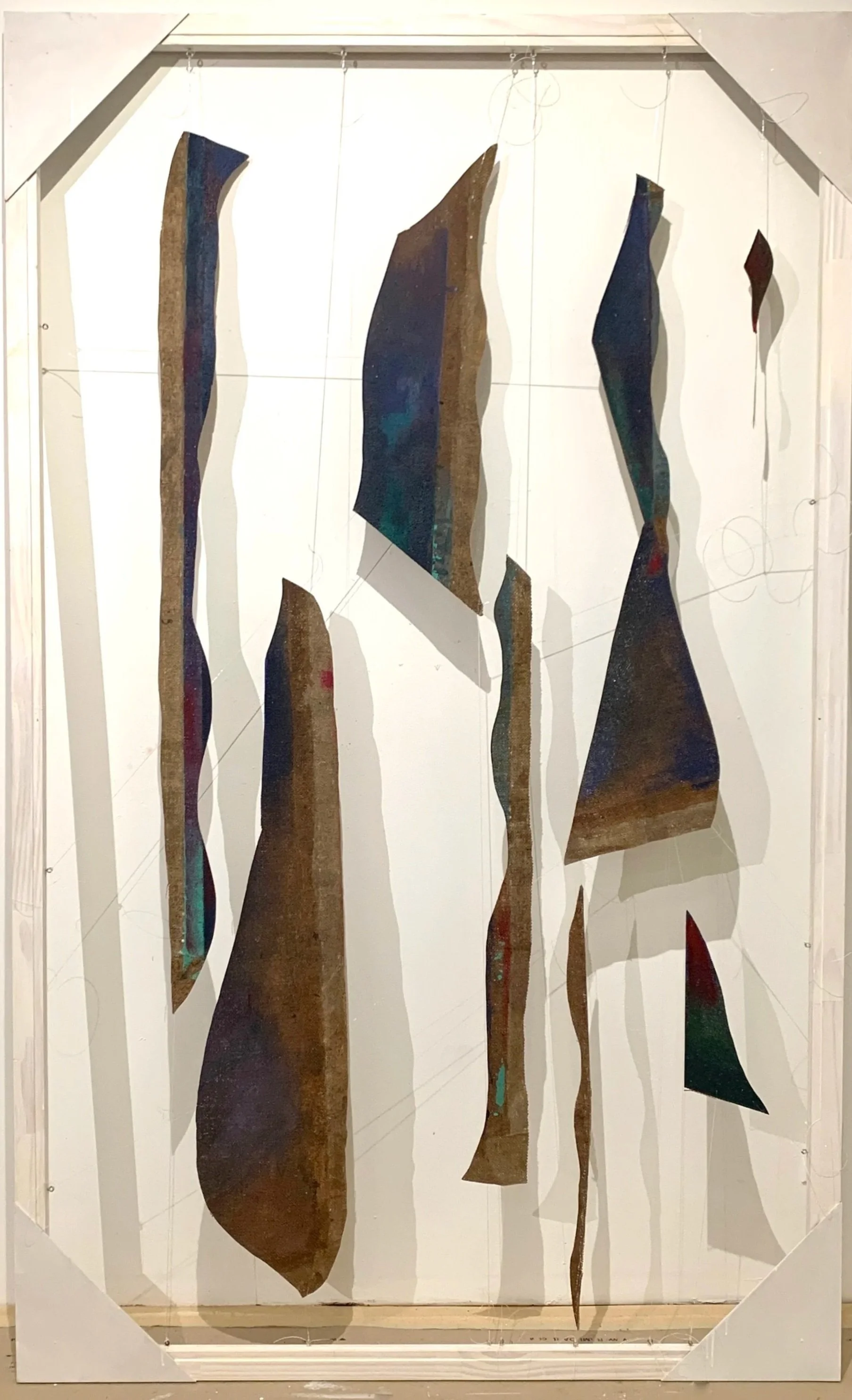Archaeology of a painting