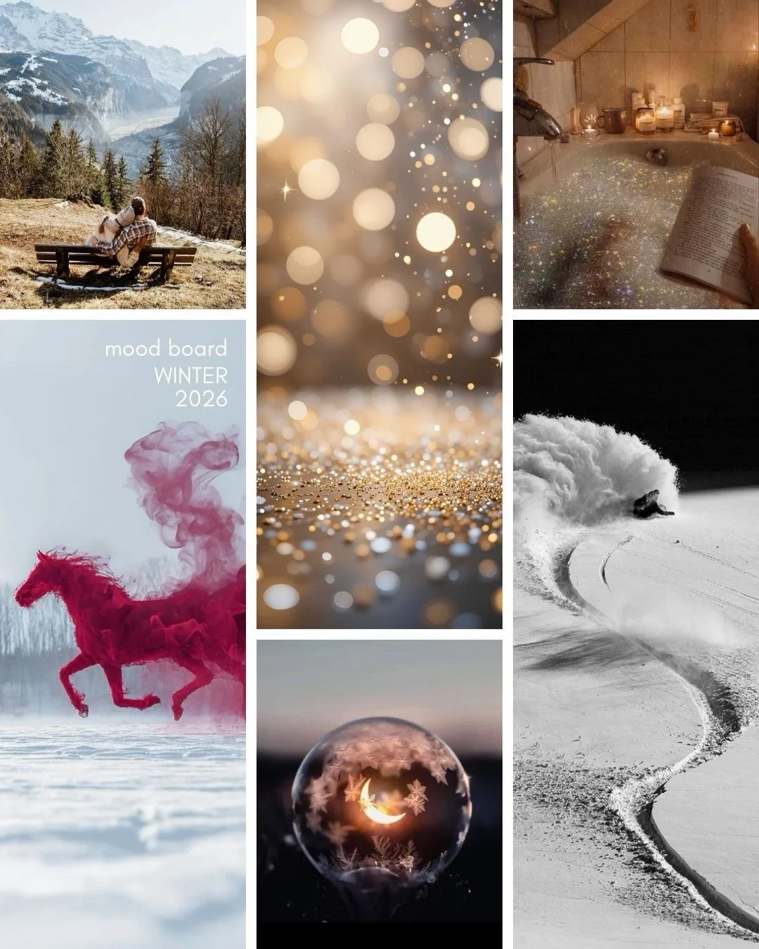 Setting the mood for 2026 ✨ I just finished my 2025 scrapbook 📷 (previous post) so I thought it would be fun to look forward 👀 through each season&hellip; 

❄️🌱🏖️🍂 ➡️

What are you dreaming up? Drop it in the comments💭 

- inspired by @gabbyber