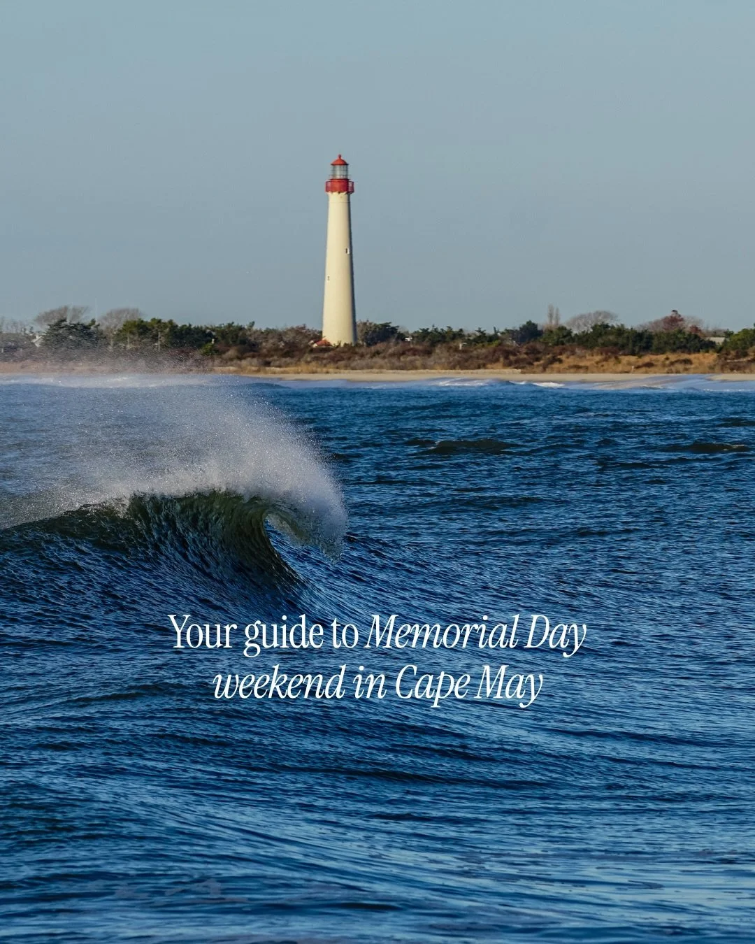 It&rsquo;s hump day&hellip; and are you already thinking about the weekend? 🌊✨
Rain or shine start planning with your Cape May Memorial Day Weekend Guide 🇺🇸

A little note before all the fun things happening around town&hellip;

Memorial Day weeke