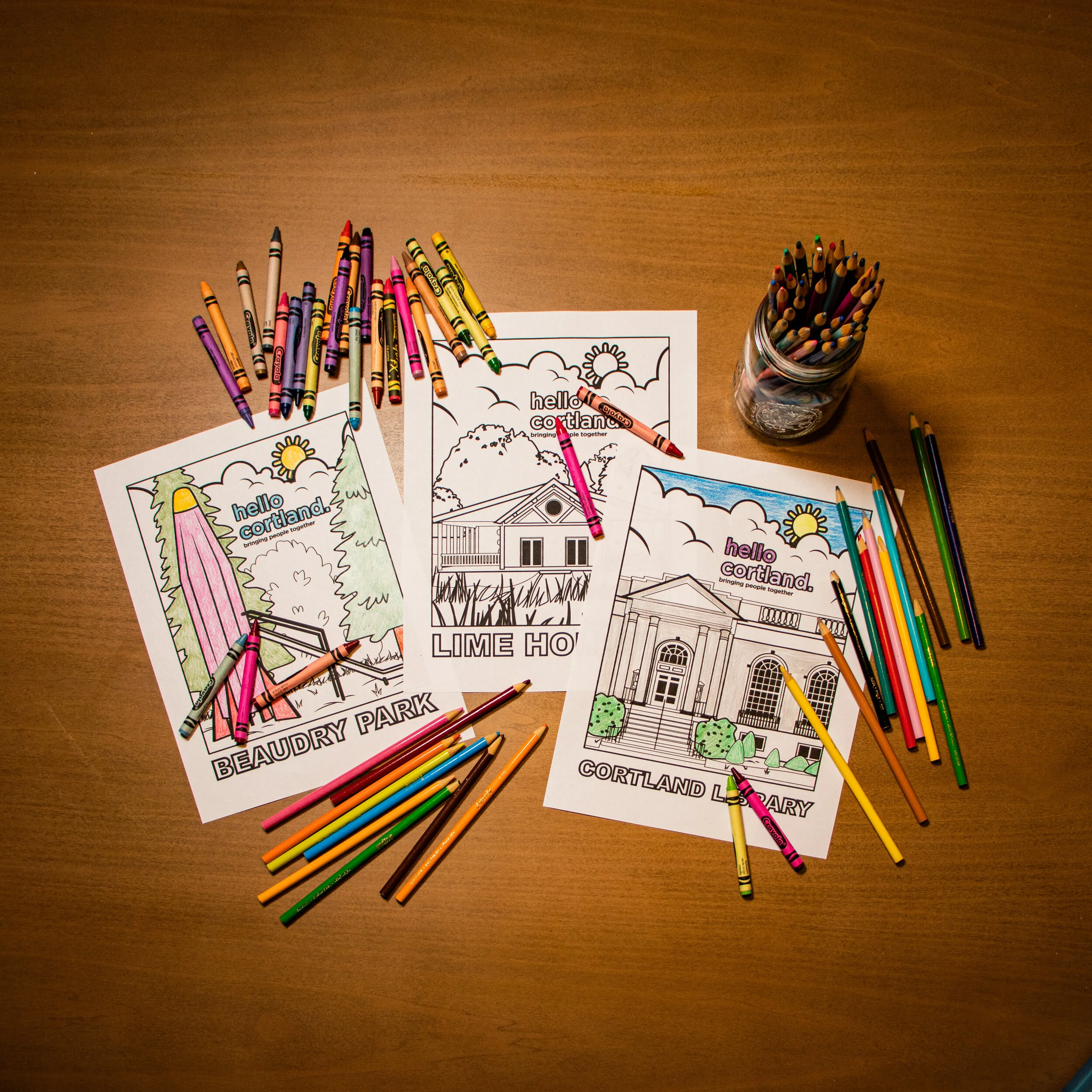 Cortland County Coloring Book 