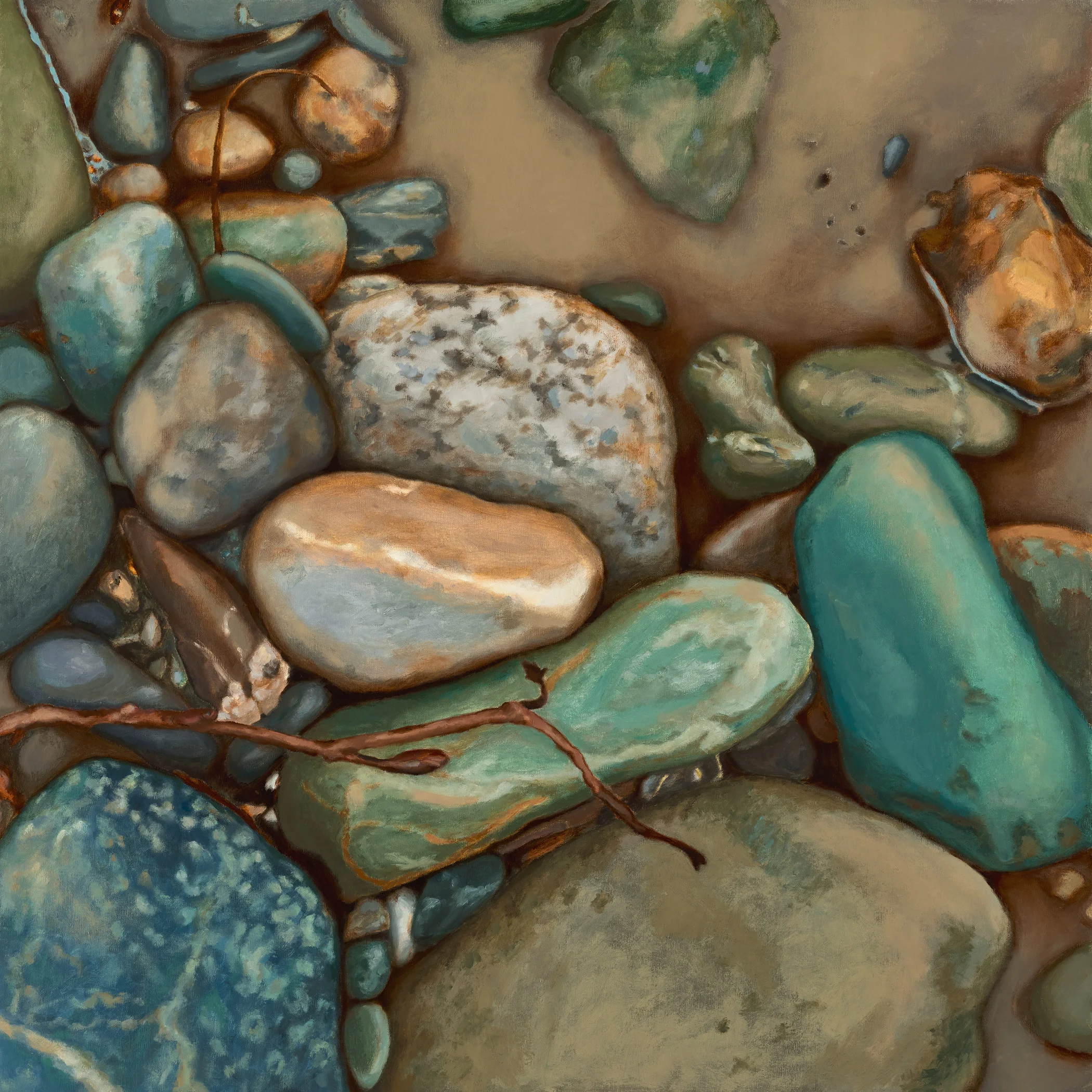 Living In The Layers, will be for sale at the art show.