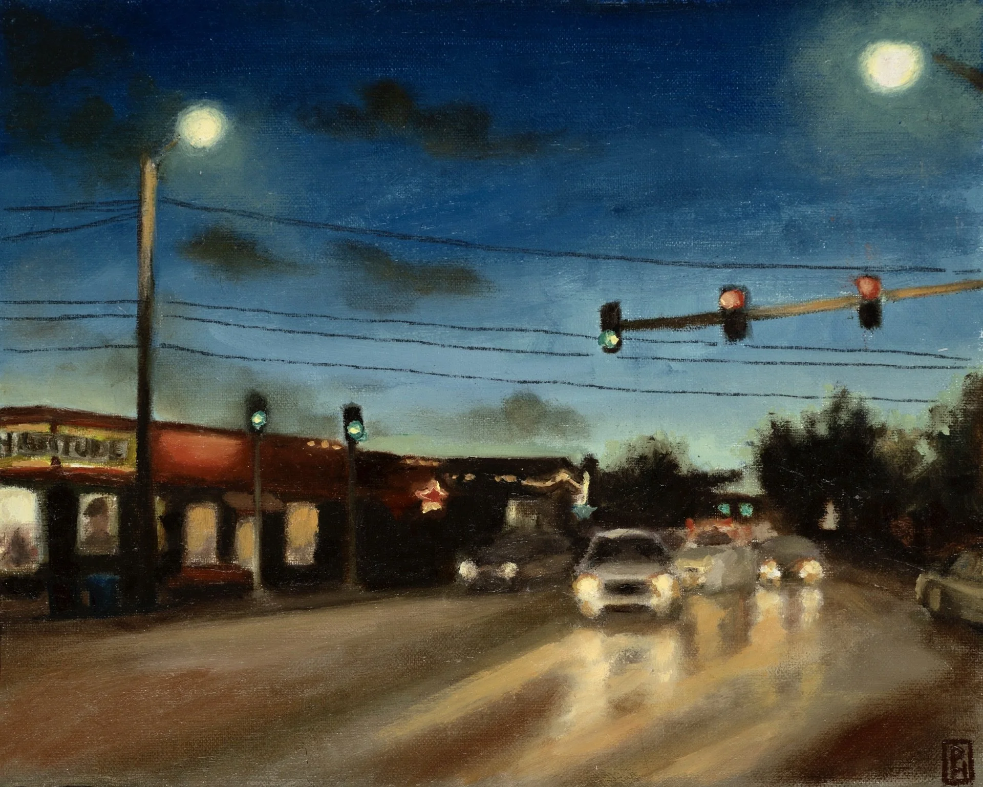 Rainy Night in Fremont