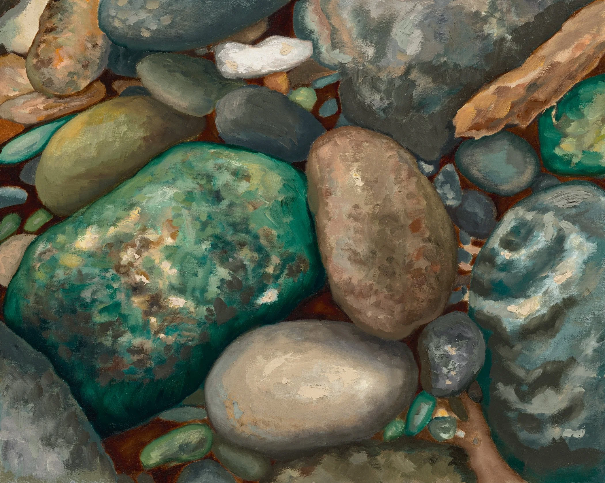 Toe of a Buddha, 16x20, Halsell_Pat 01 (1).jpg
