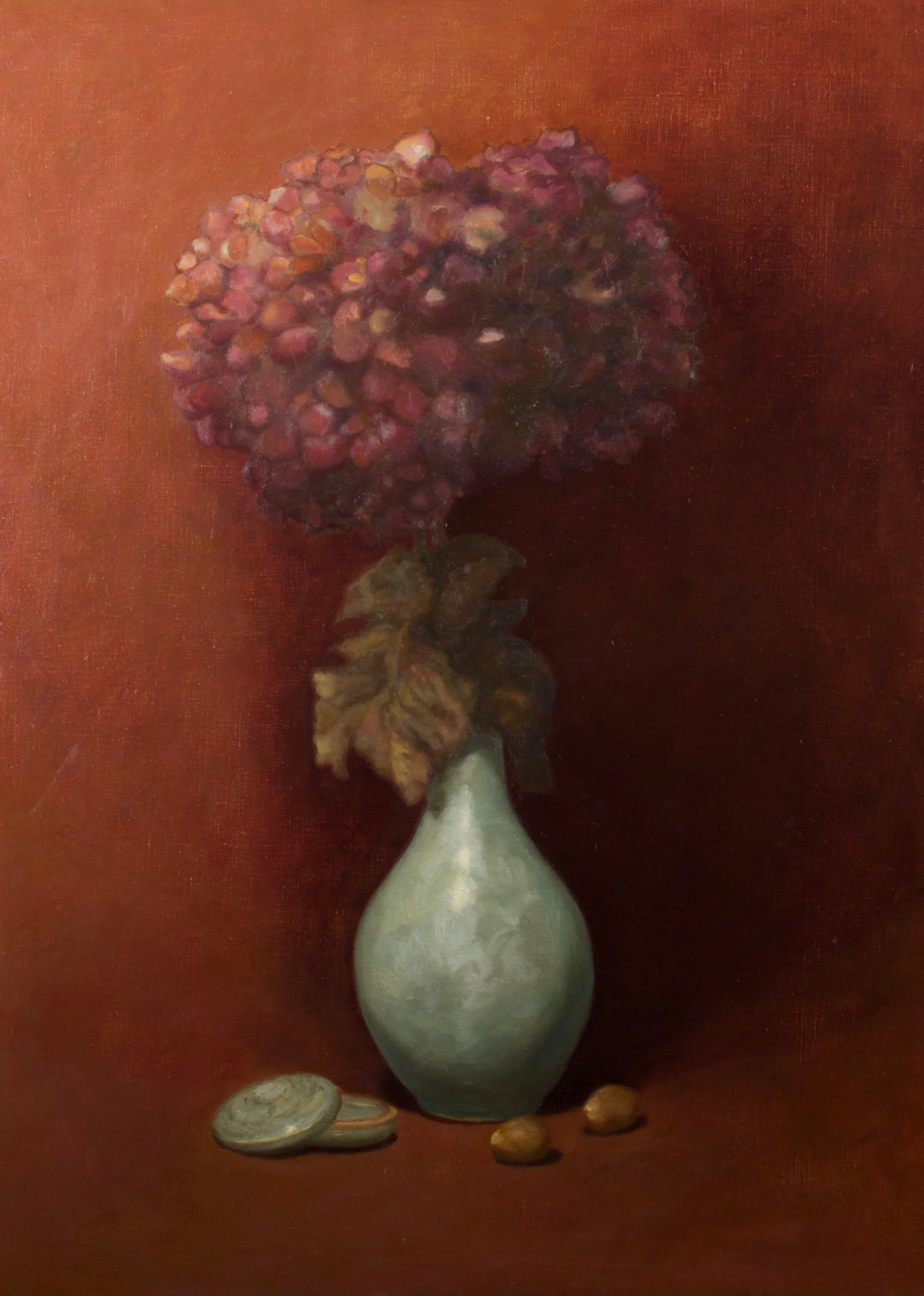 Hydrangea and Celadon