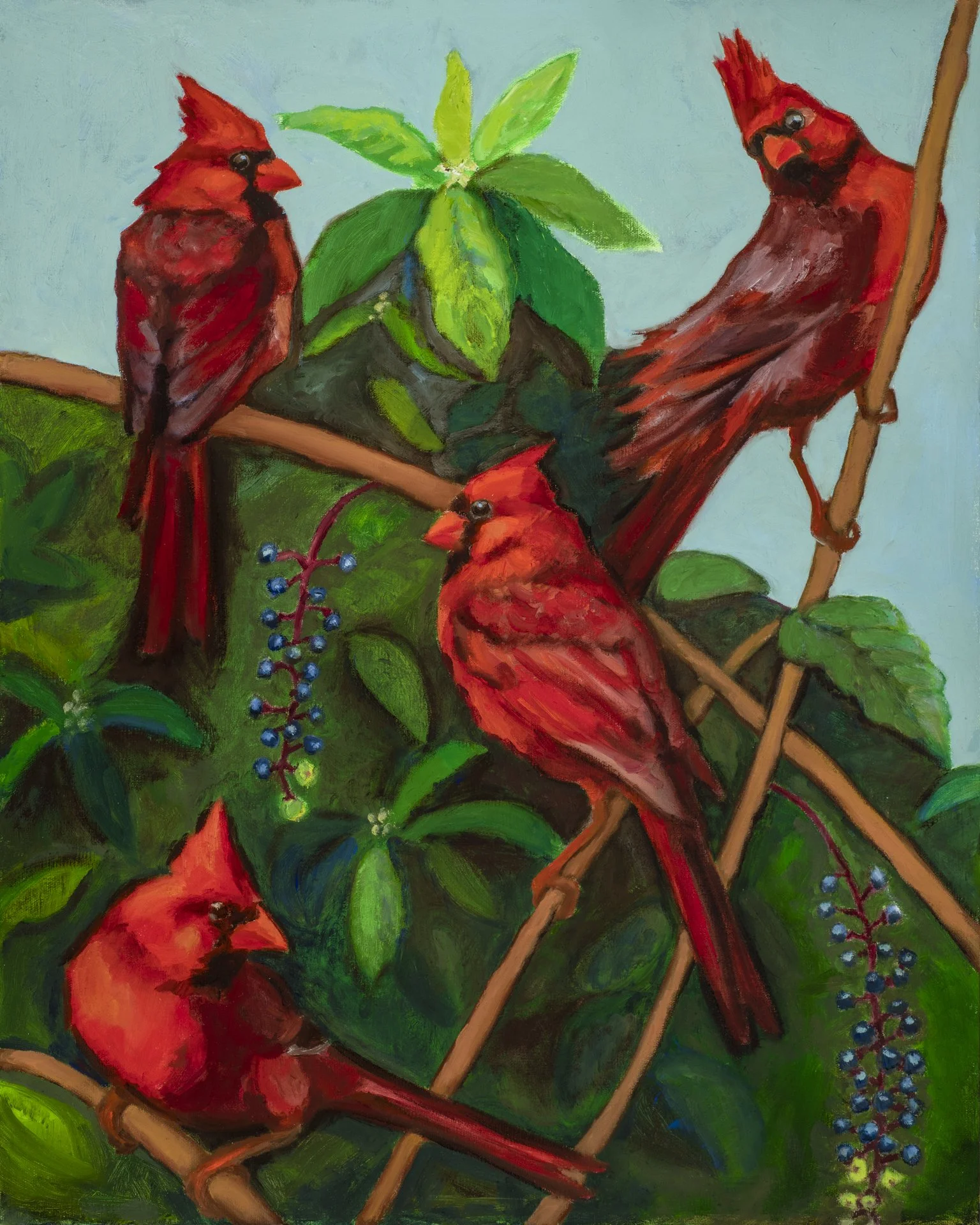 A Radiance of Cardinals