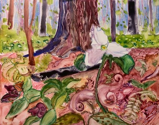 Spring Ephemerals: an art and forest bathing experience