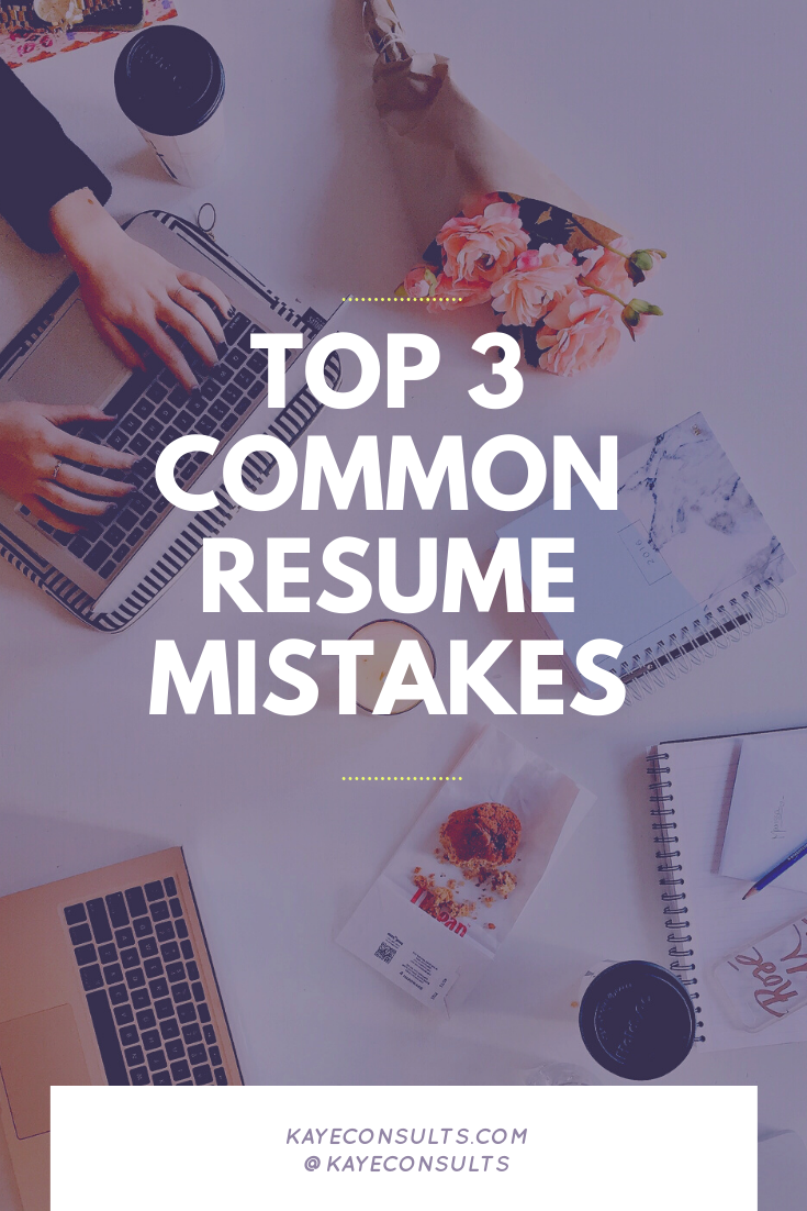 Common Resume Mistakes