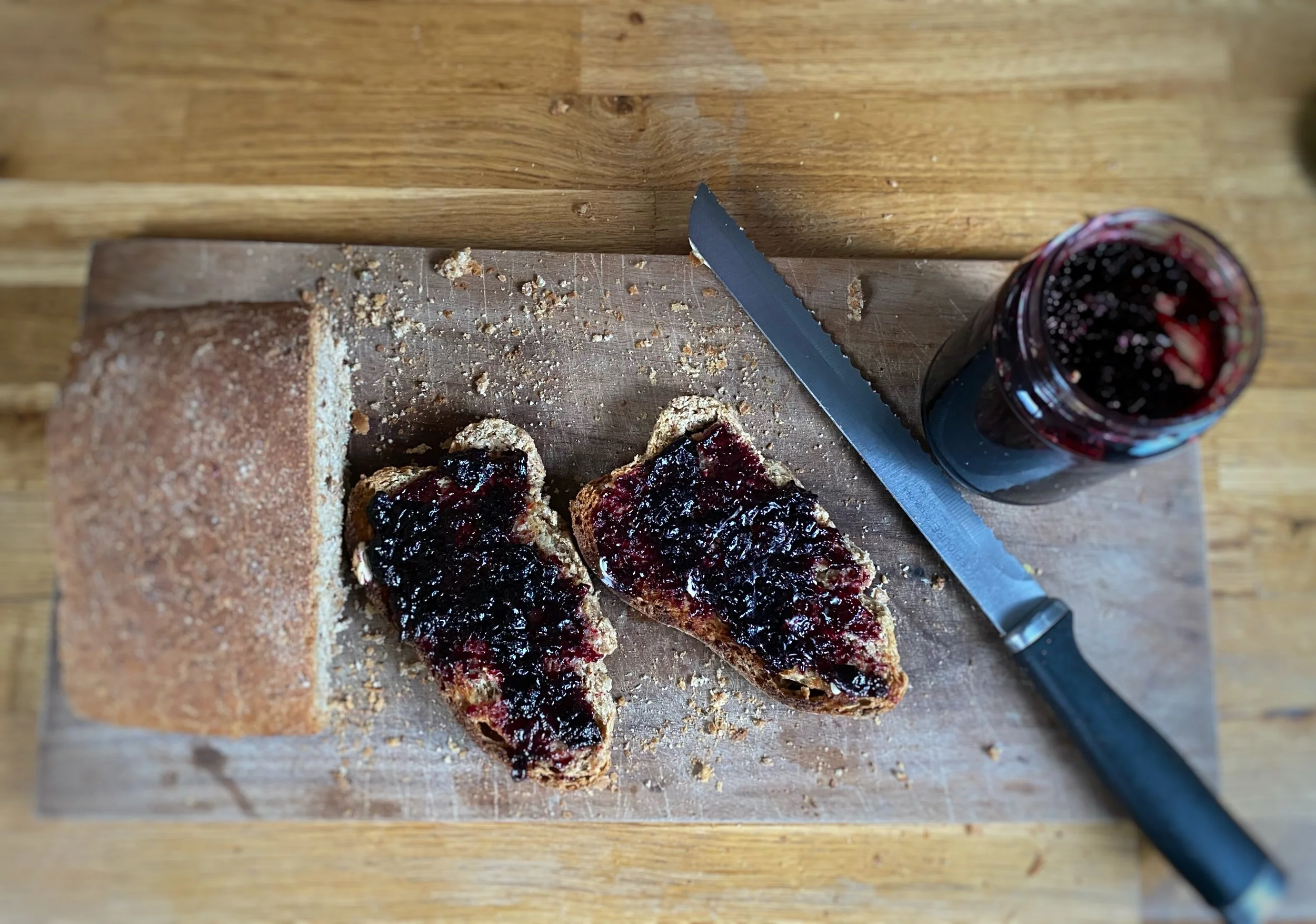 Quick Blackcurrant Jam