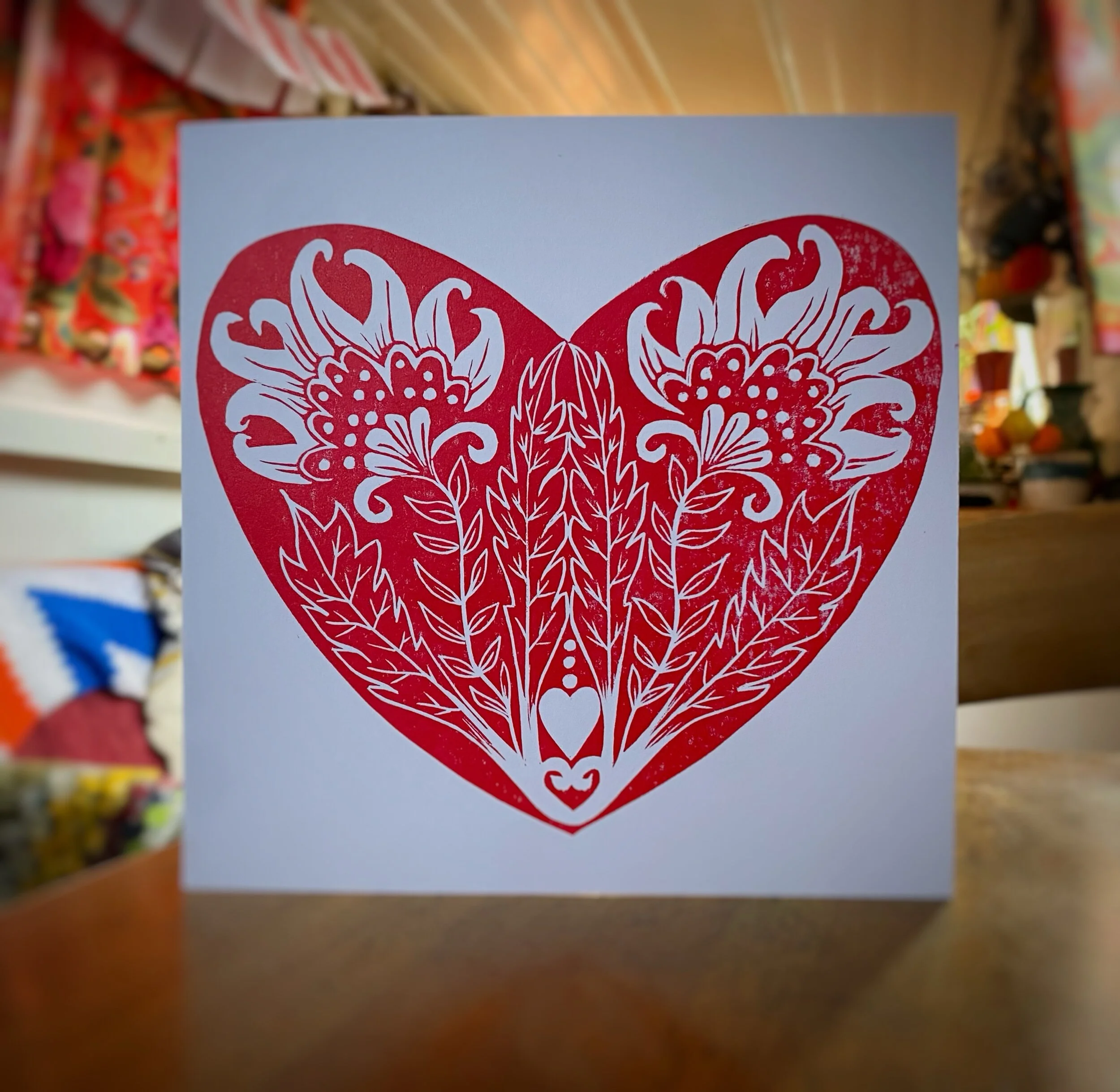 Love Heart  Anniversary/ Valentine’s Card