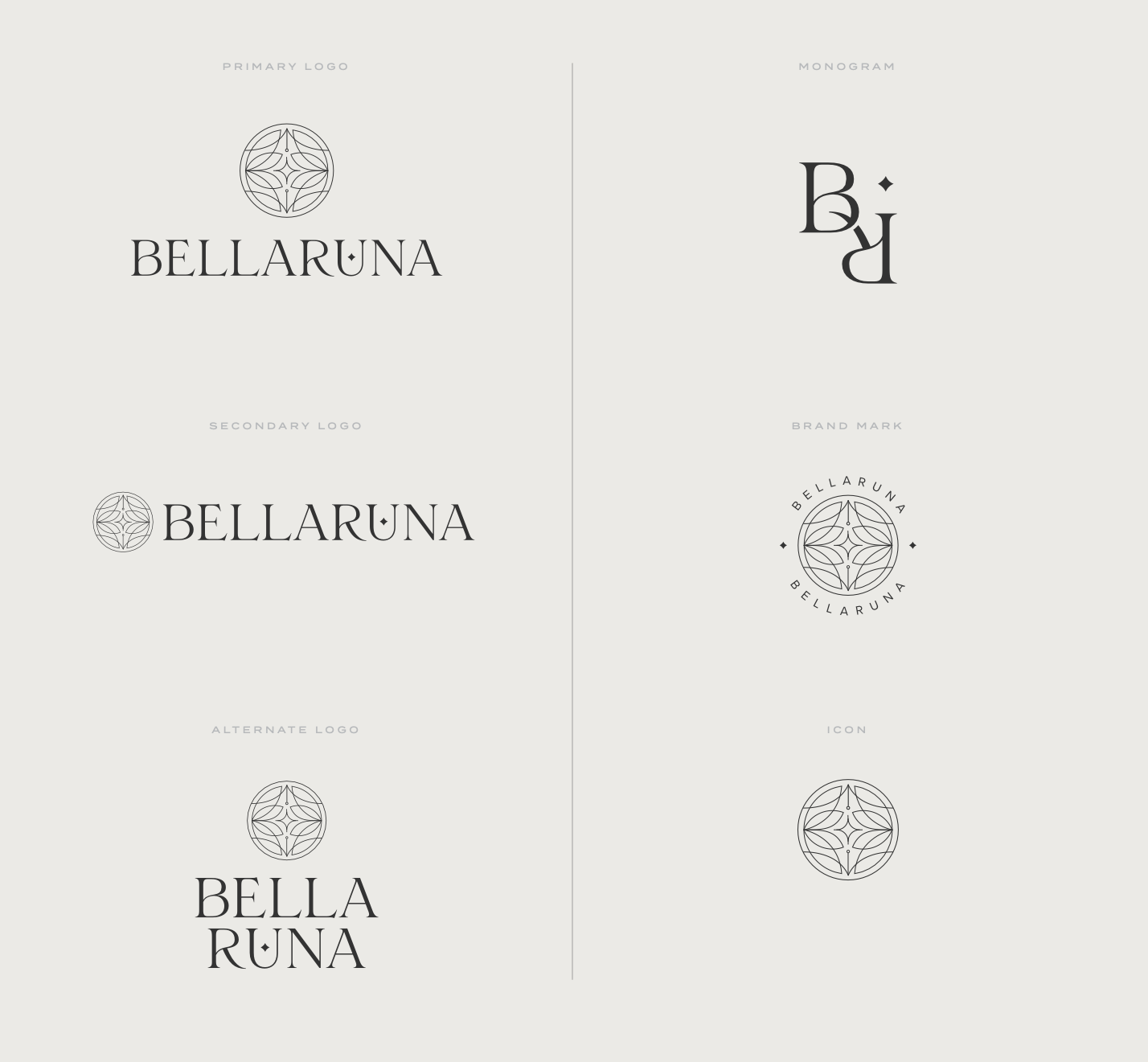 wellness brand design system
