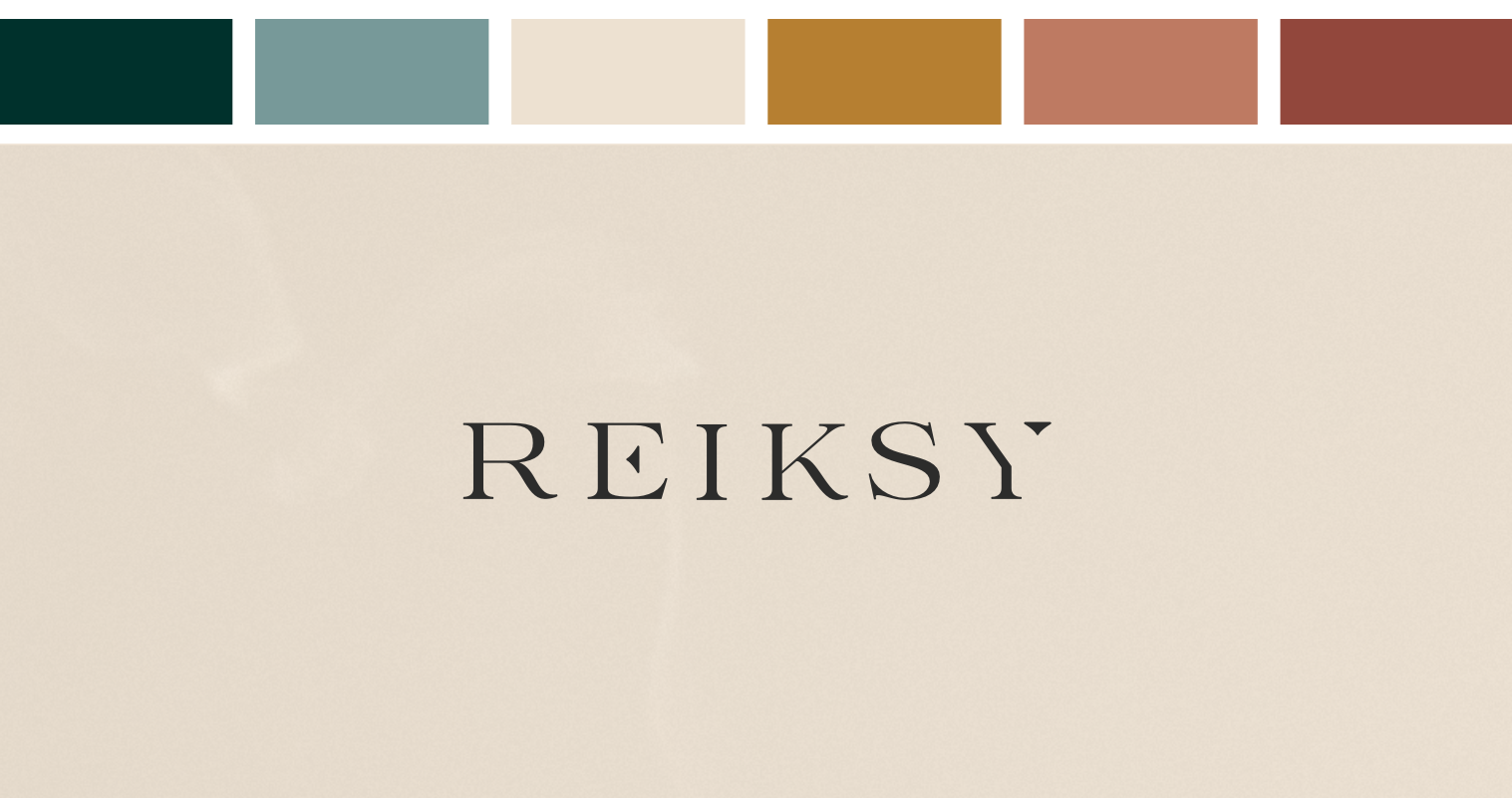 reiki candle brand design candle website design