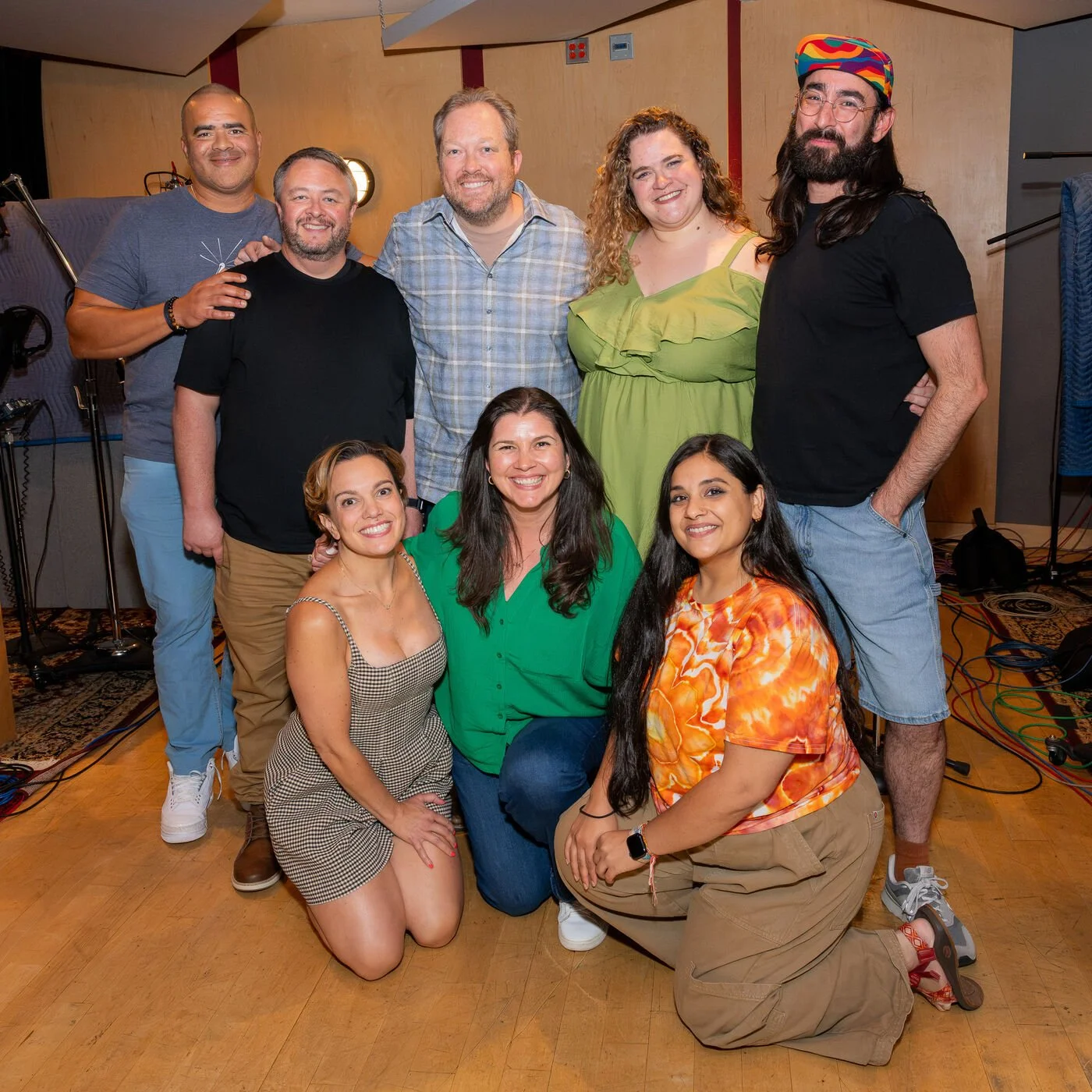 The vocal cast