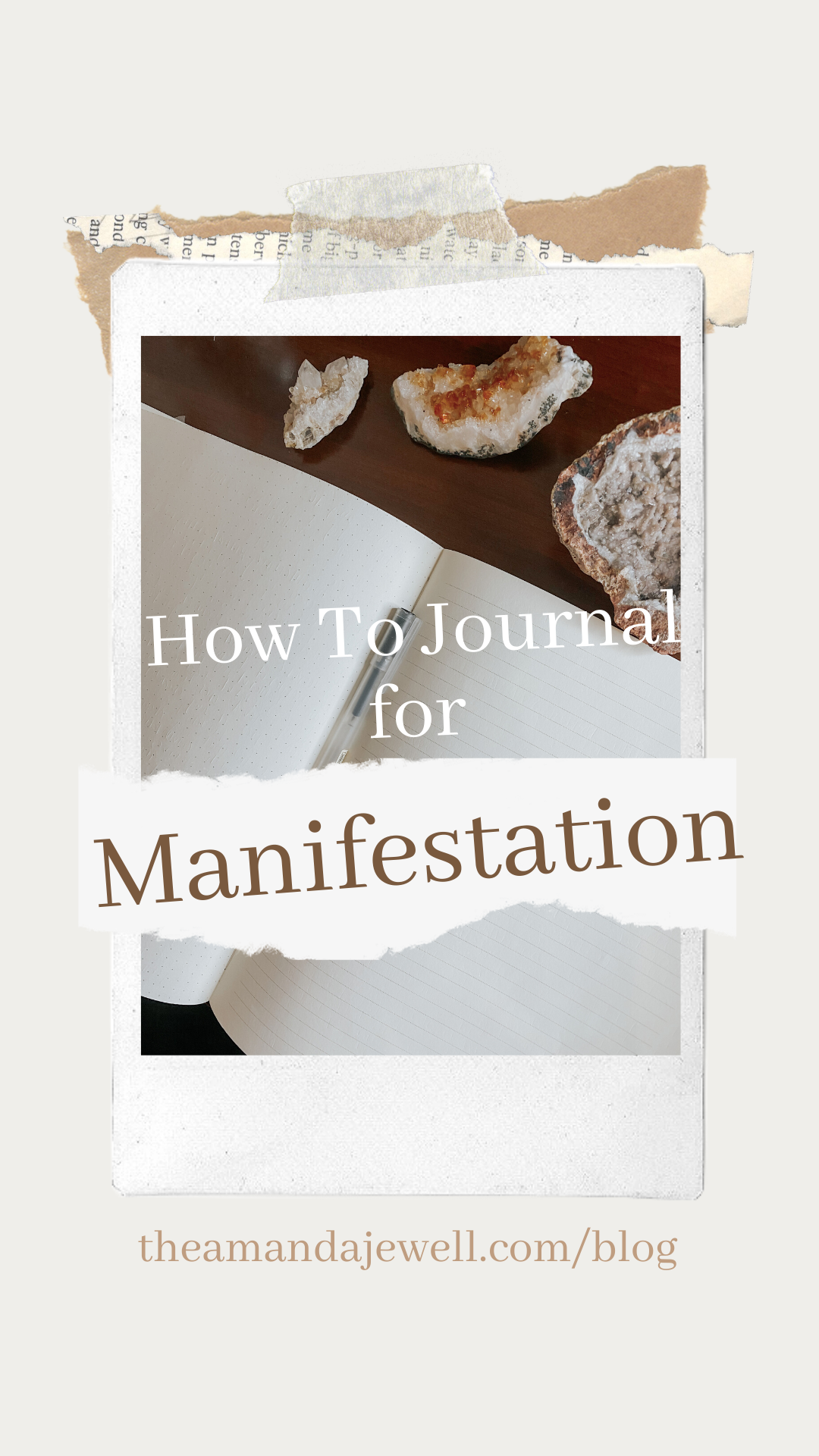 How To Journal for Manifestation — Amanda Jewell