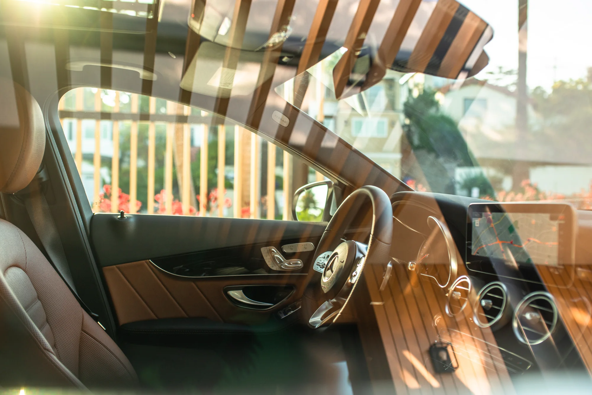 Matthew Jones | Automotive Photographer | Mercedes-Benz C-Class interior.jpg