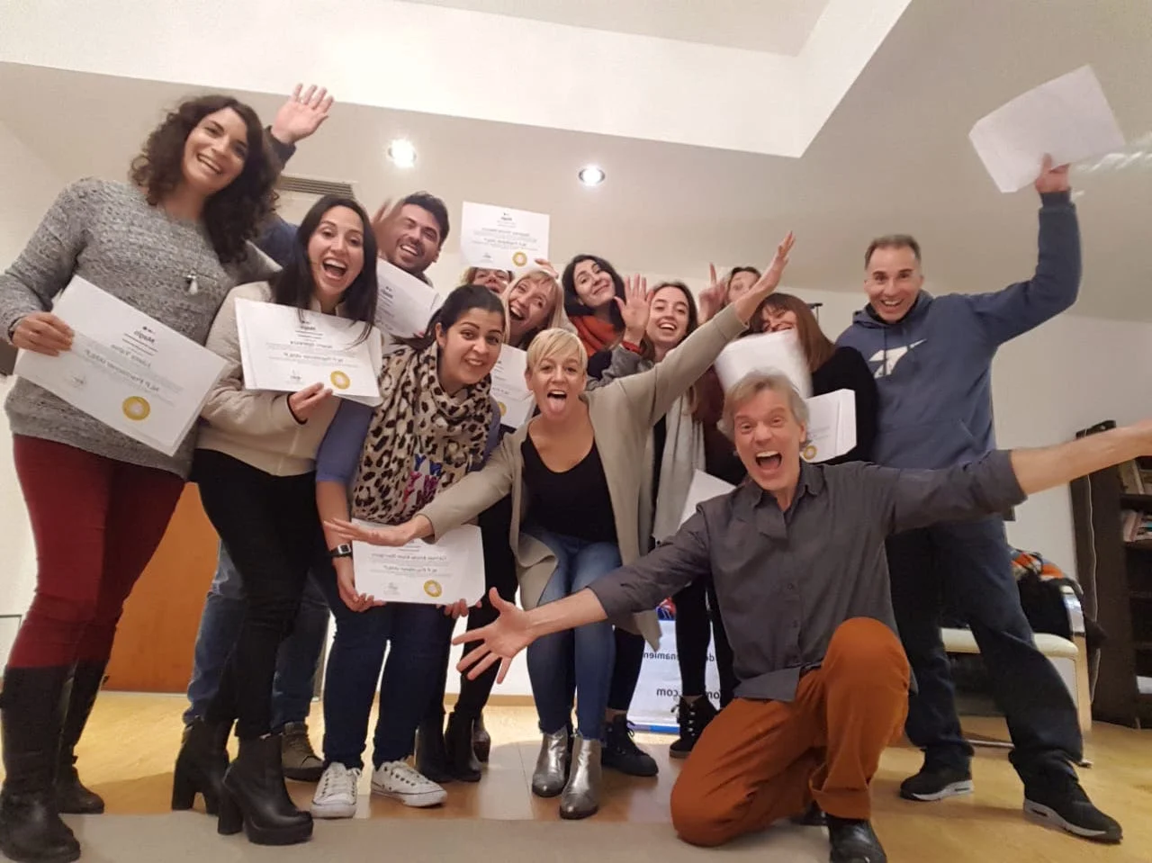 Final de curso Programación Neurolinguistica Practitioner 
