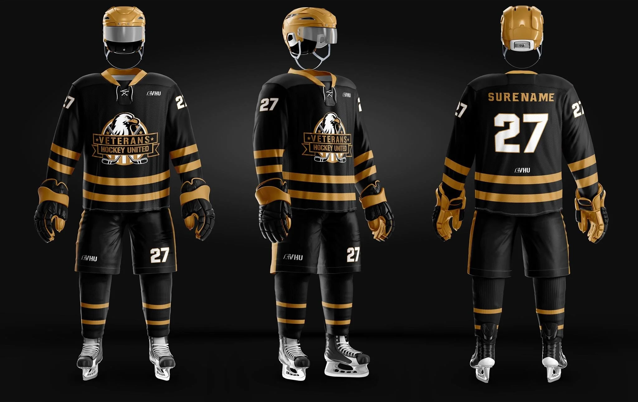 VHU BLACK AND GOLD JERSEY-PRESALE