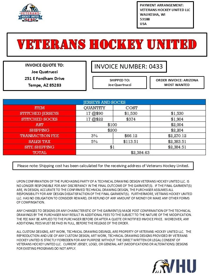 VETERANS HOCKEY UNITED INVOICE ARIZONA'S 10 MOST WANTED.jpg