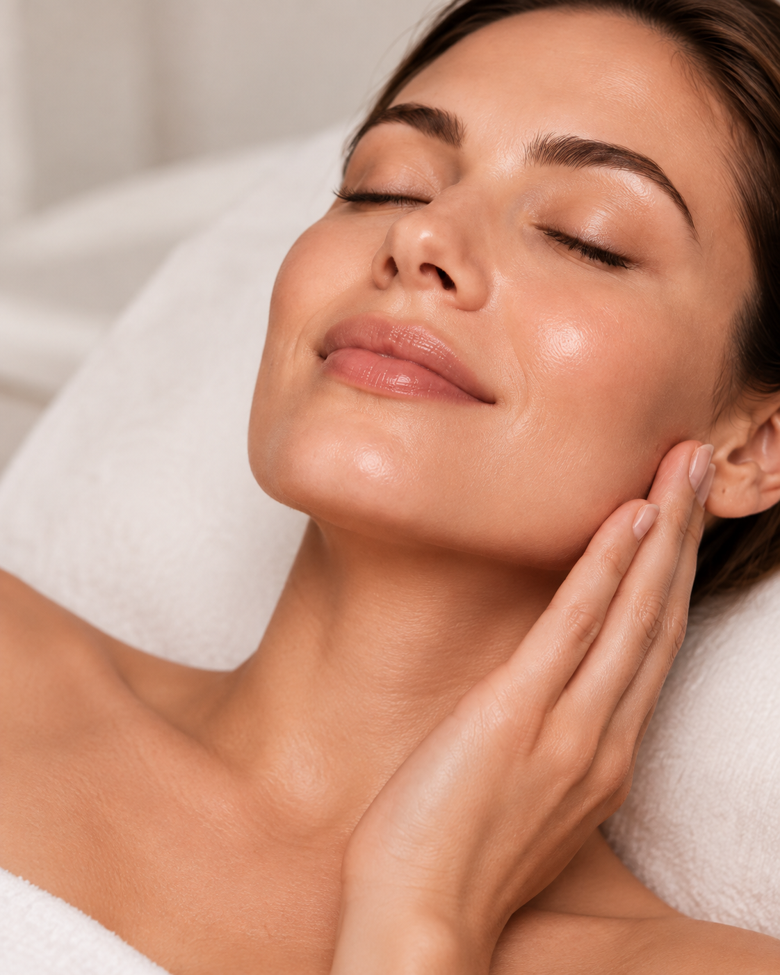 Fresh hydrated skin following a Signature HydraFacial treatment at Sibu Skin and Beauty Canberra